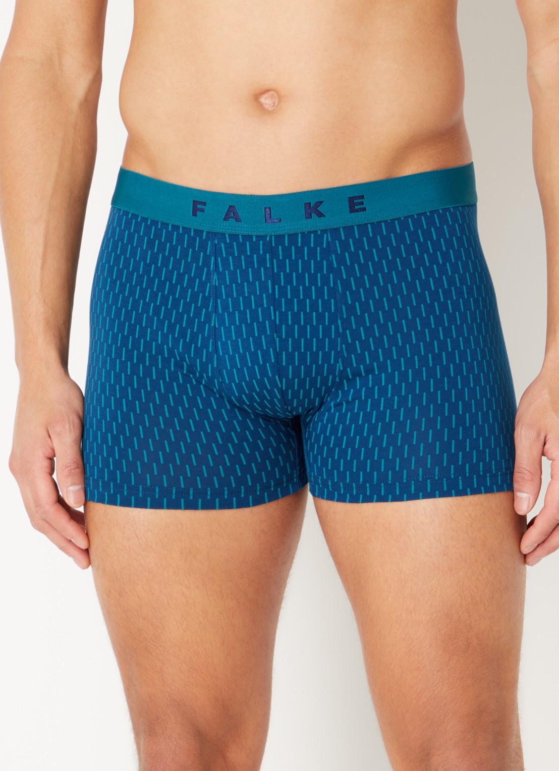 Falke Boxershorts met logoband in 2-pack - detail 2 blauw