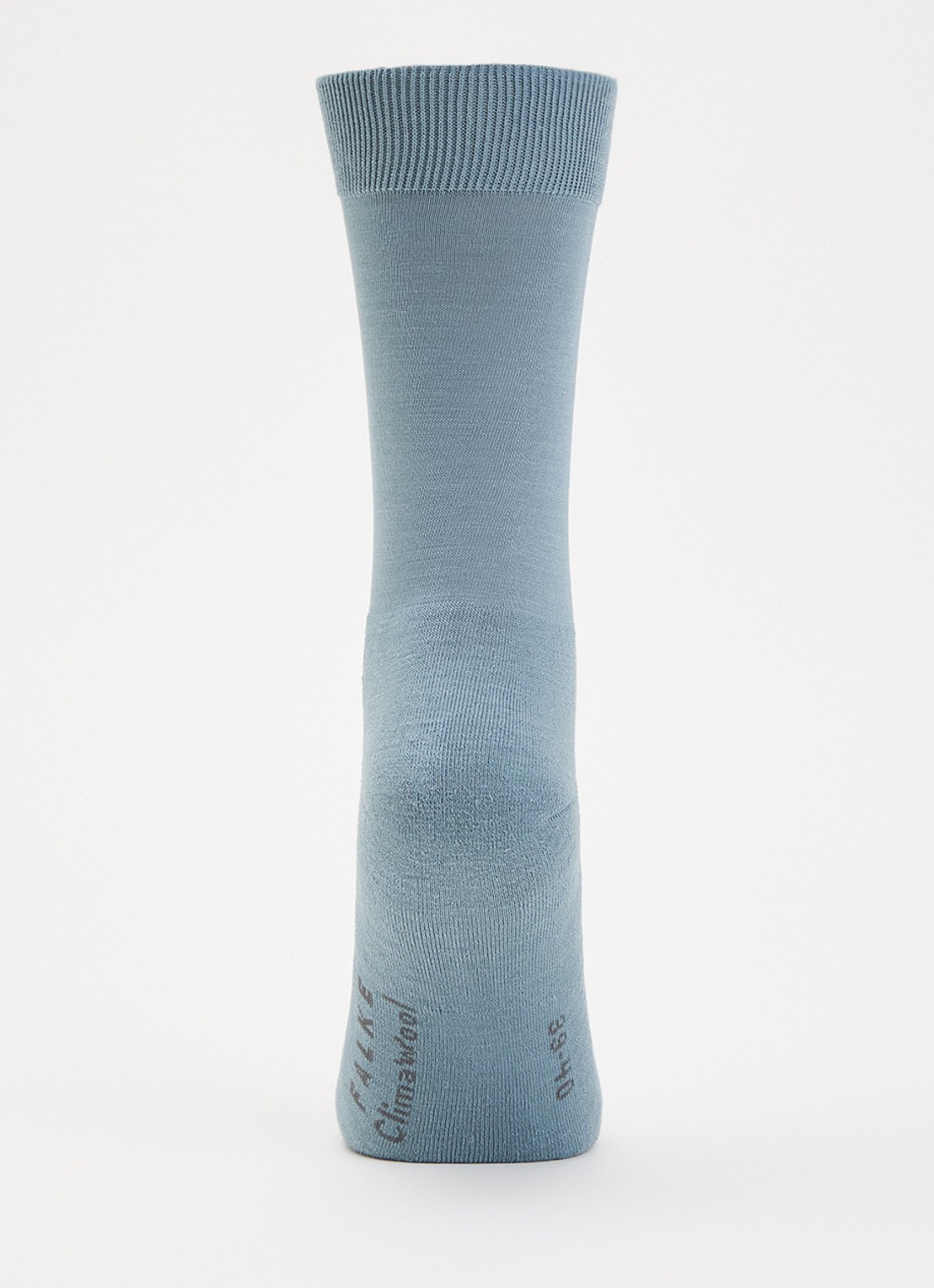Falke Clima Cool sokken in wolblend  - voorkant 2 blauwgrijs