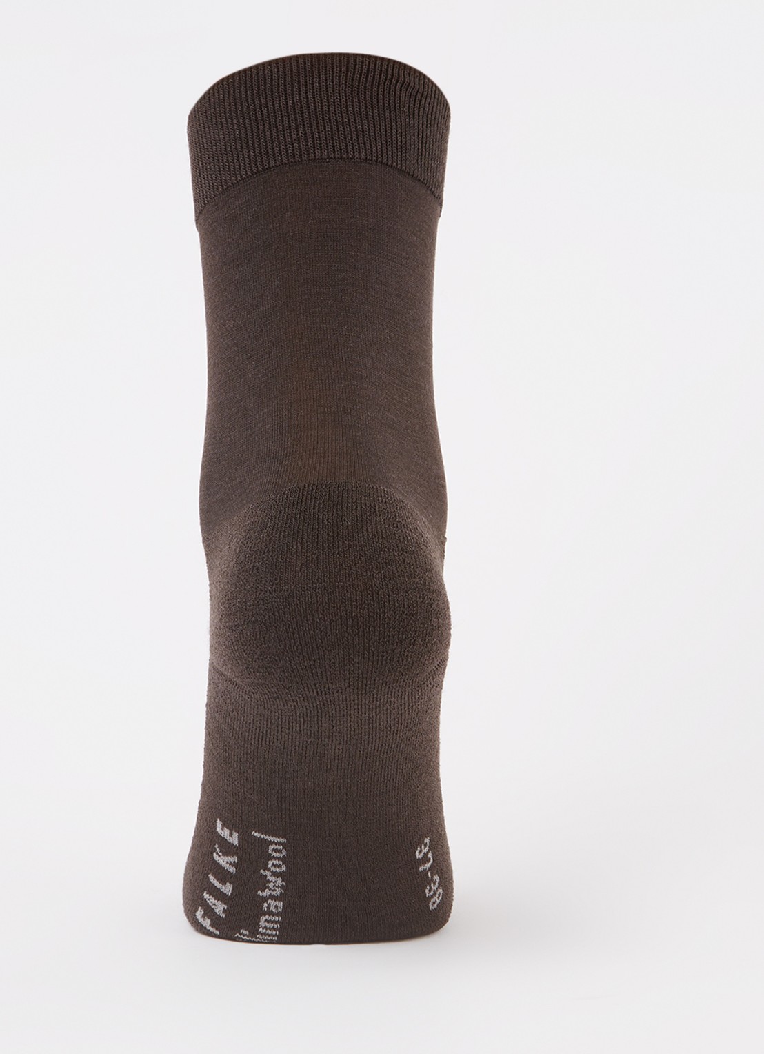 Falke Climawool sokken in scheerwolblend - voorkant 4 donkerbruin