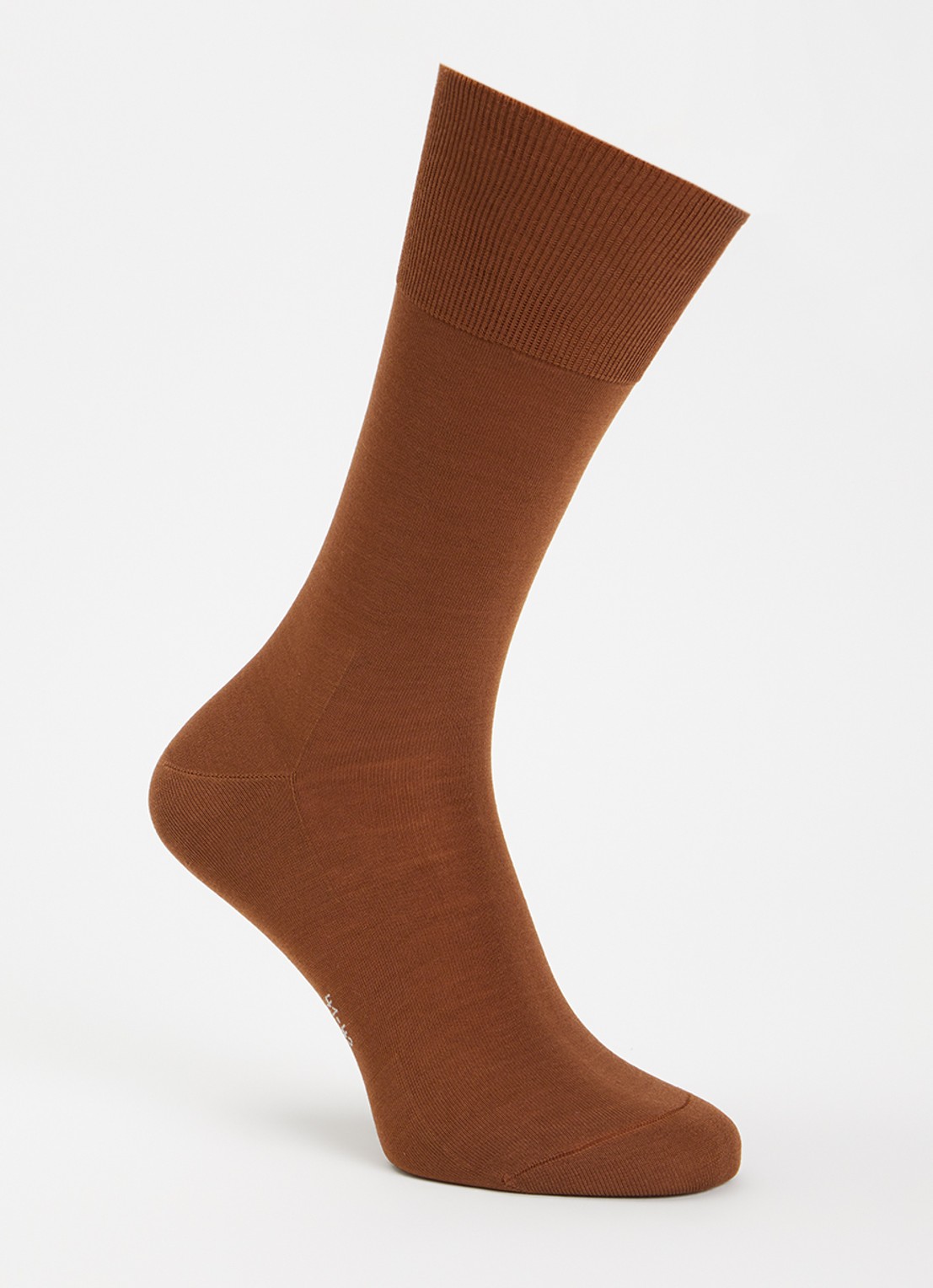Falke Climawool sokken in scheerwolblend - voorkant 2 lichtbruin