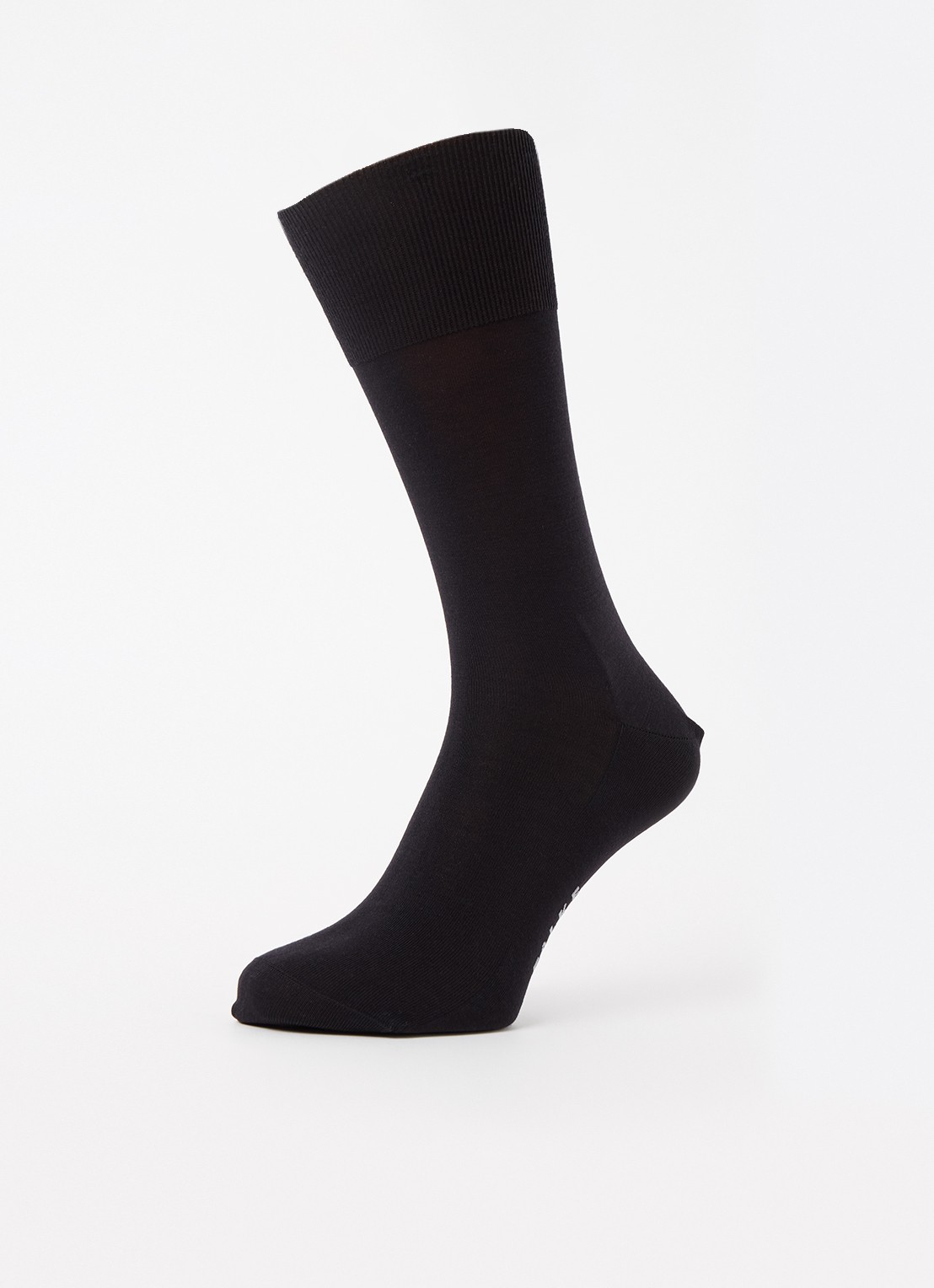 Falke Climawool sokken in scheerwolblend - detail 3 zwart