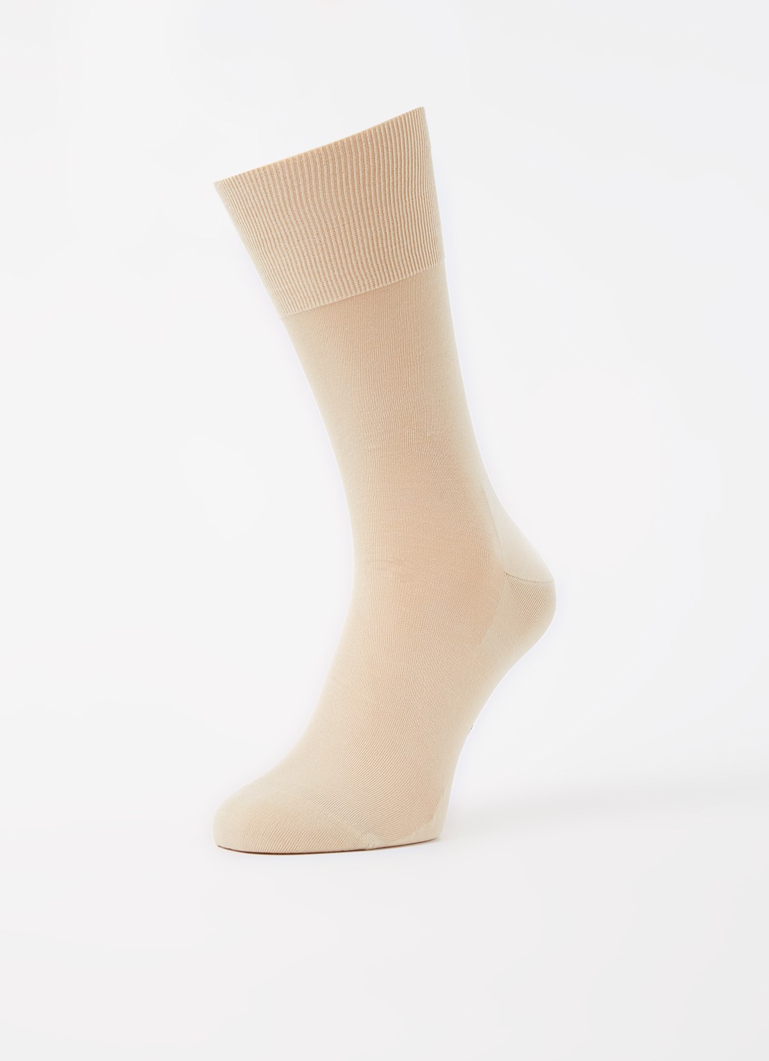 Falke Climawool sokken in scheerwolblend - detail zand