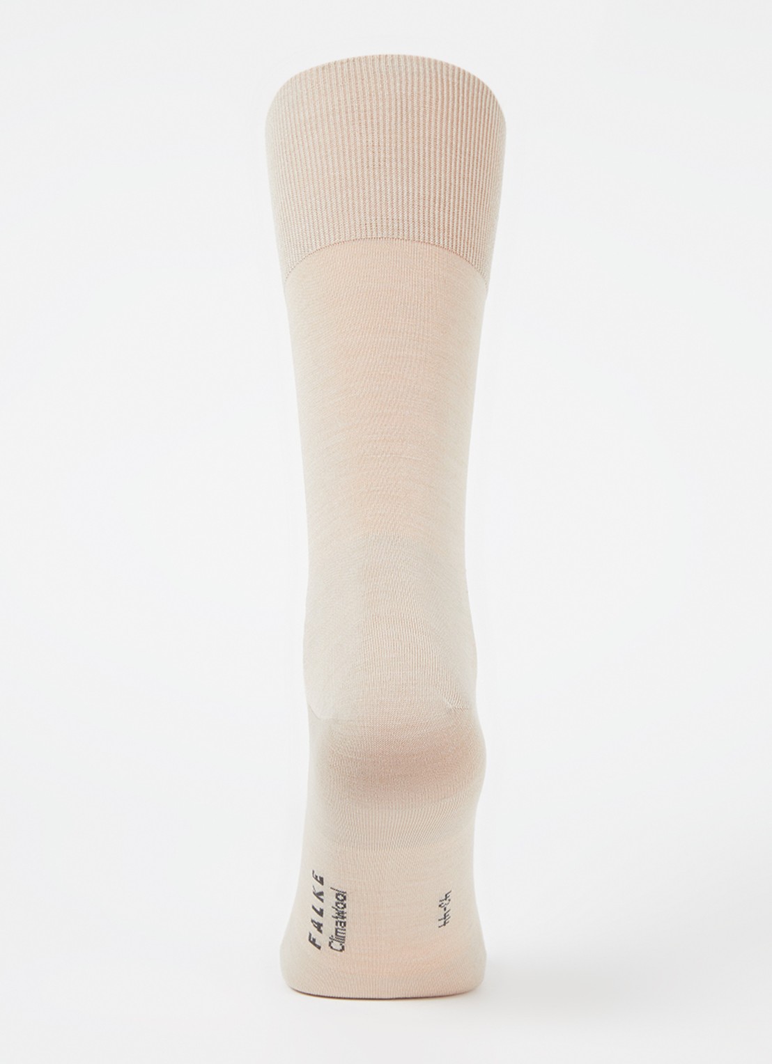 Falke Climawool sokken in scheerwolblend - voorkant 2 beige