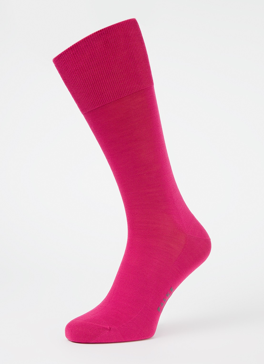 Falke Climawool sokken in scheerwolblend - detail 3 donkerroze
