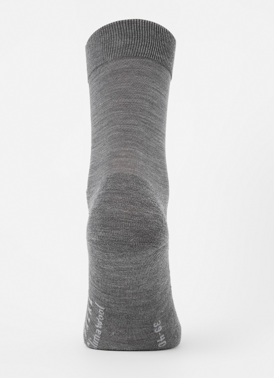 Falke ClimaWool sokken in wolblend - voorkant 3 grijsmele