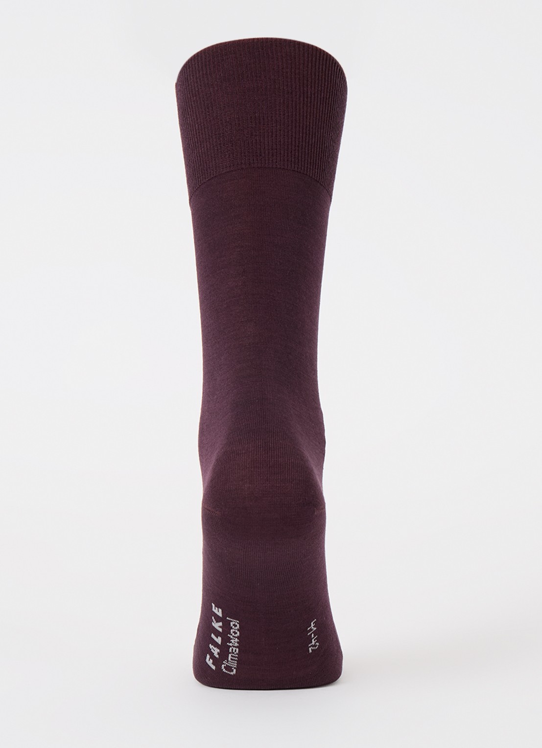 Falke Climawool sokken in wolblend - voorkant 3 bordeauxrood