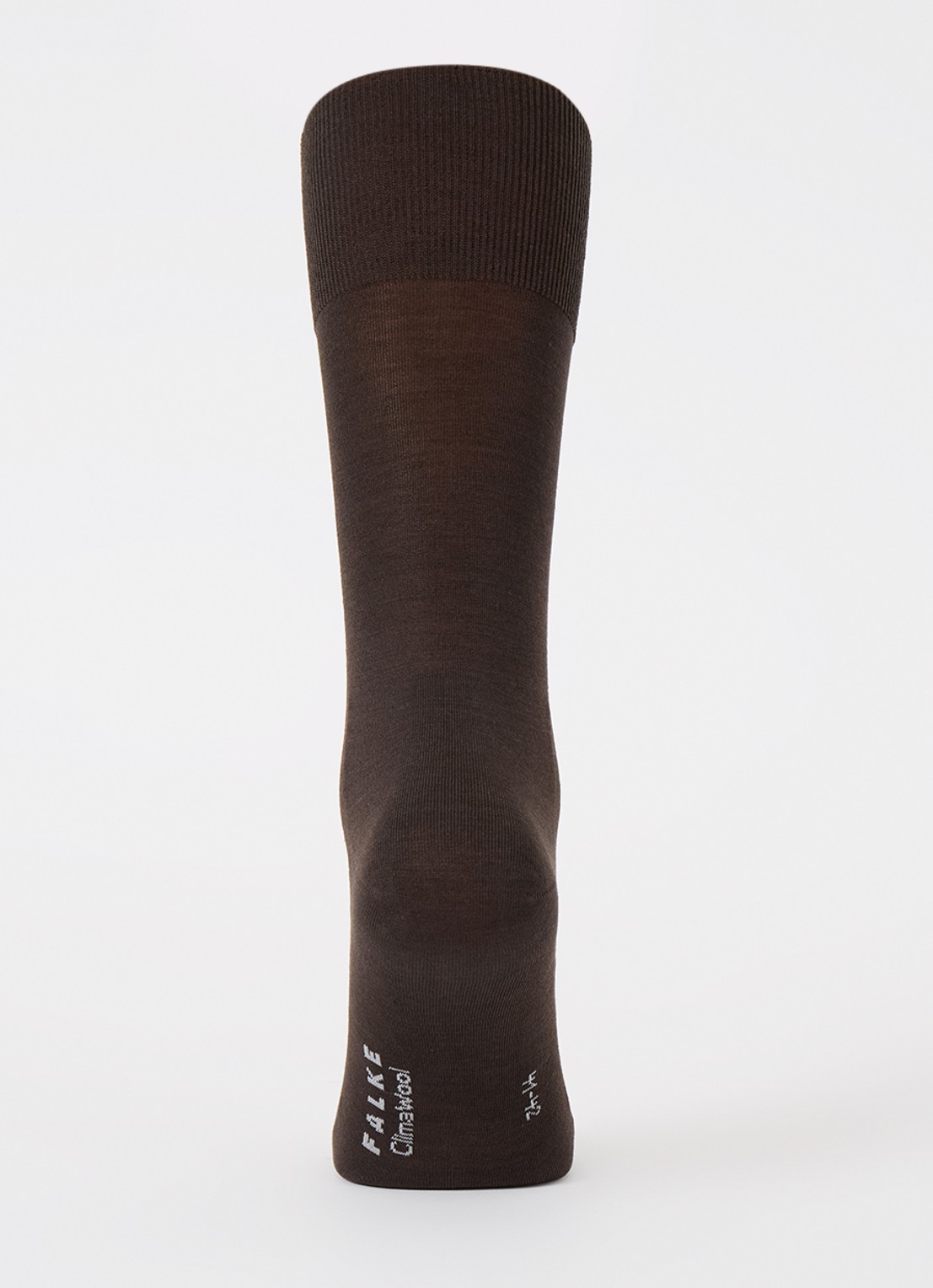 Falke Climawool sokken in wolblend - voorkant 2 donkerbruin