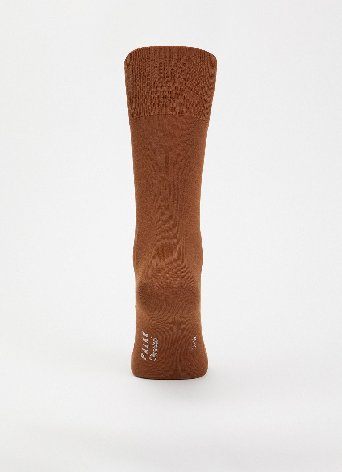 Falke Climawool sokken in wolblend - voorkant 2 lichtbruin