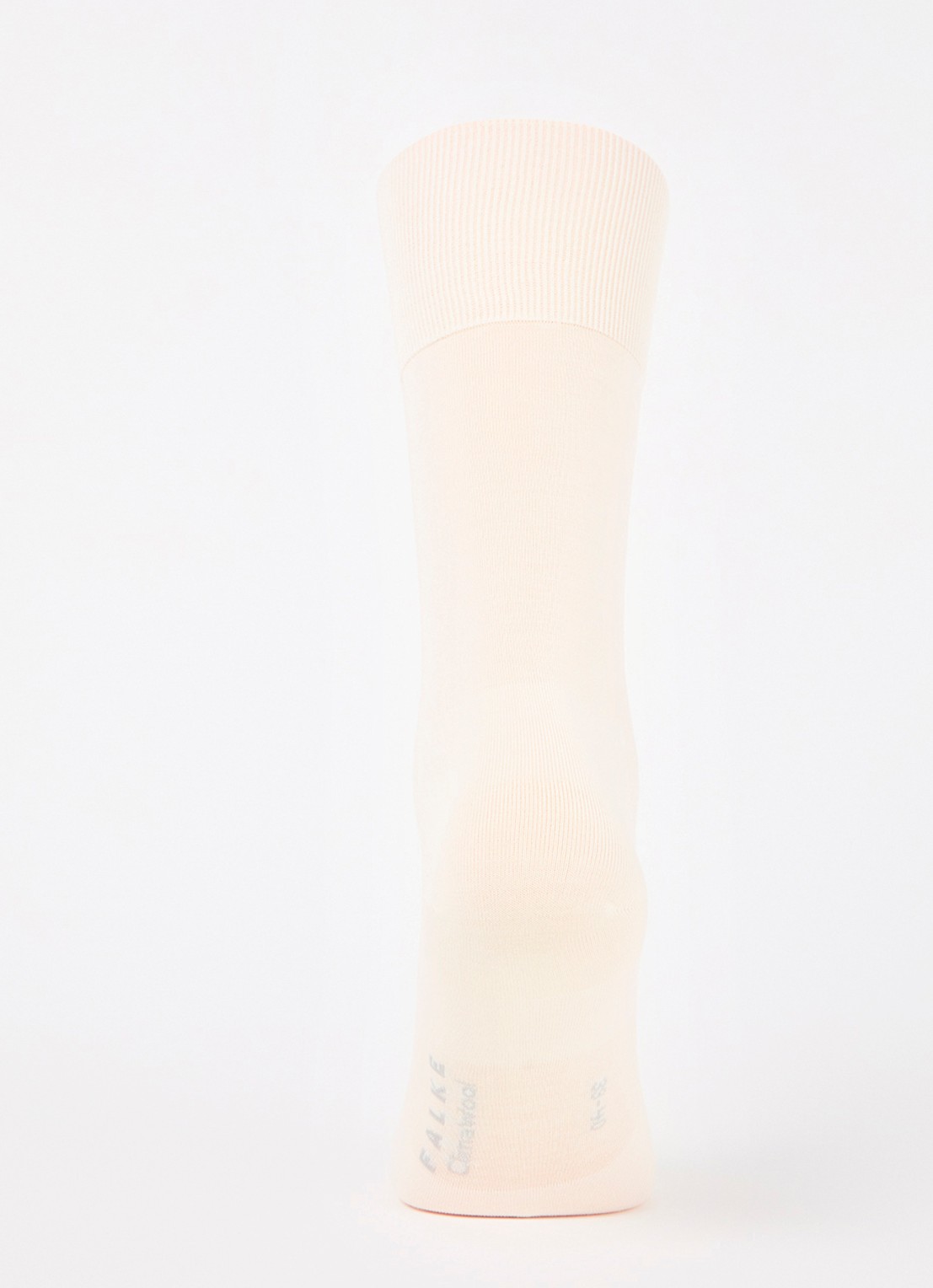 Falke Climawool sokken in wolblend - voorkant 3 gebroken wit