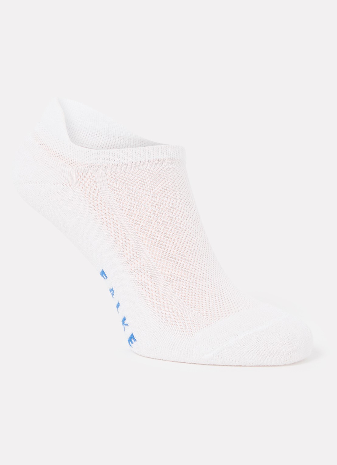 Falke Cool Kick sneakersokken met logo - voorkant wit