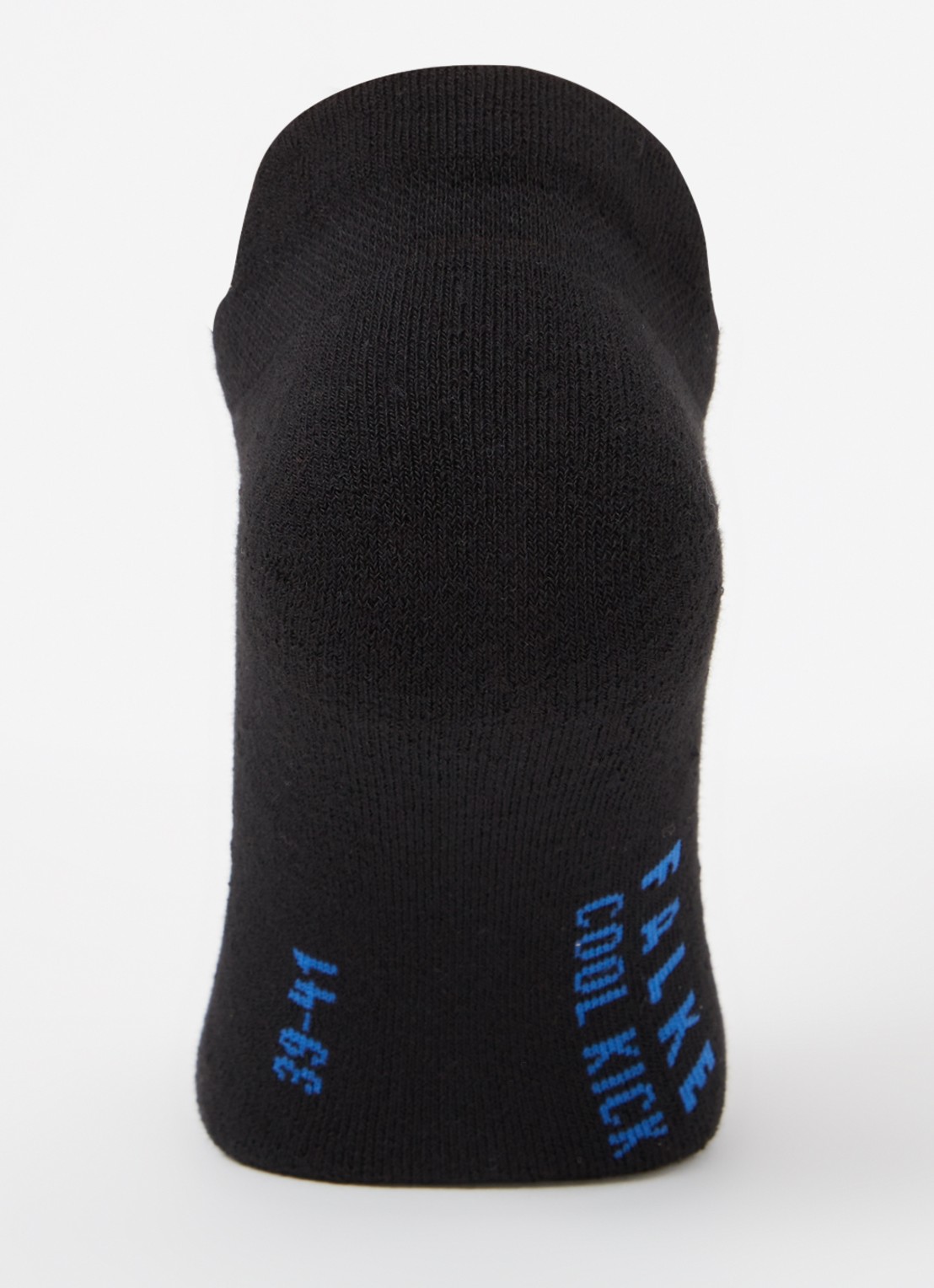 Falke Cool Kick sneakersokken met logo - voorkant 2 zwart