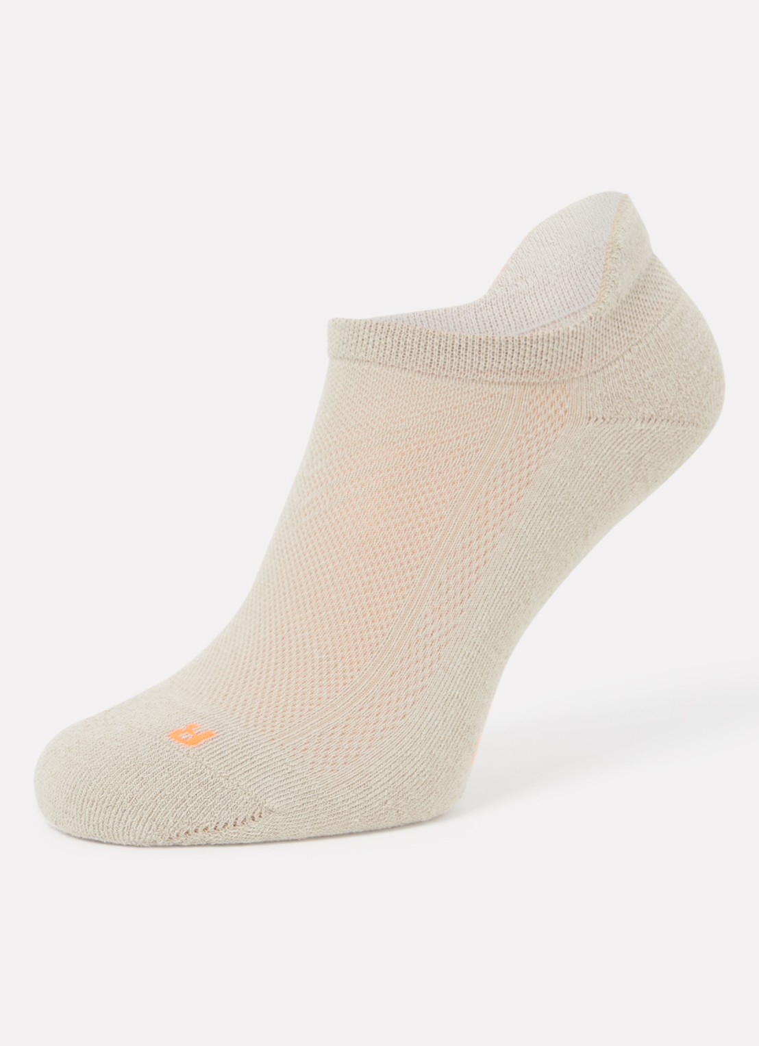 Falke Cool Kick sneakersokken met logo - detail 3 zand