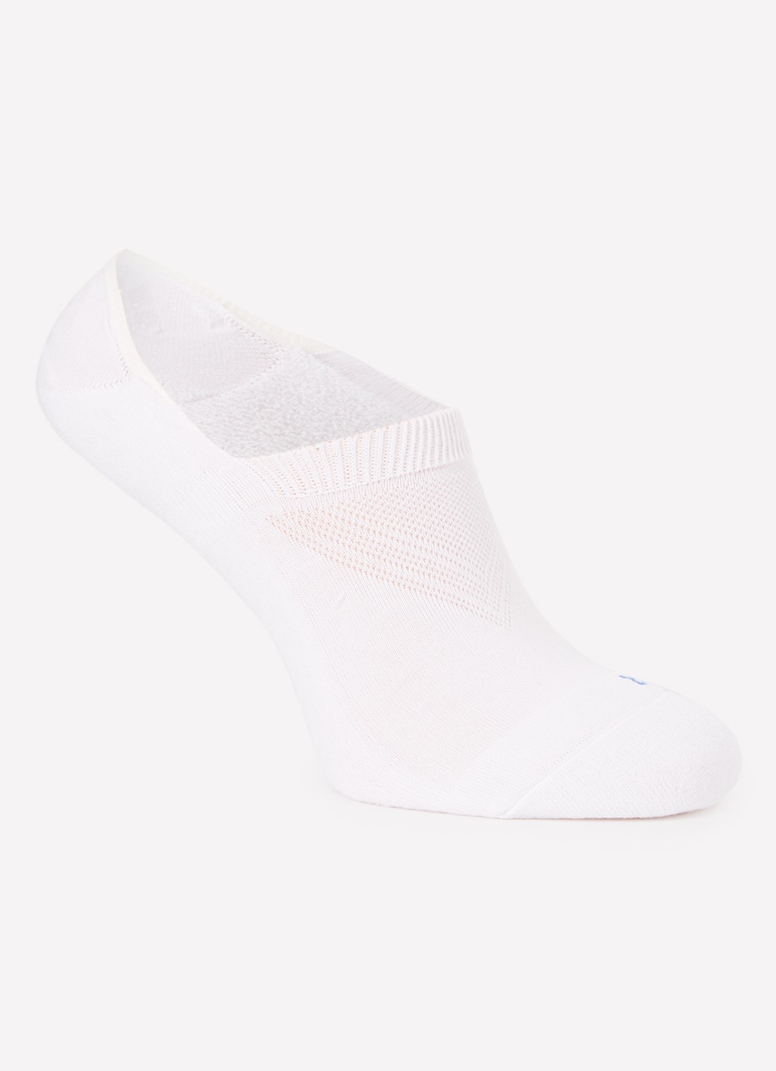 Falke Cool Kick sneakersokken met logo - voorkant wit