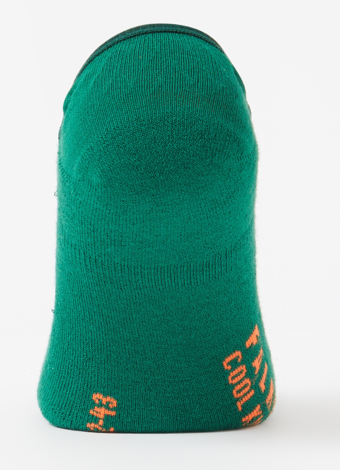 Falke Cool Kick sneakersokken met logo - voorkant 2 groen