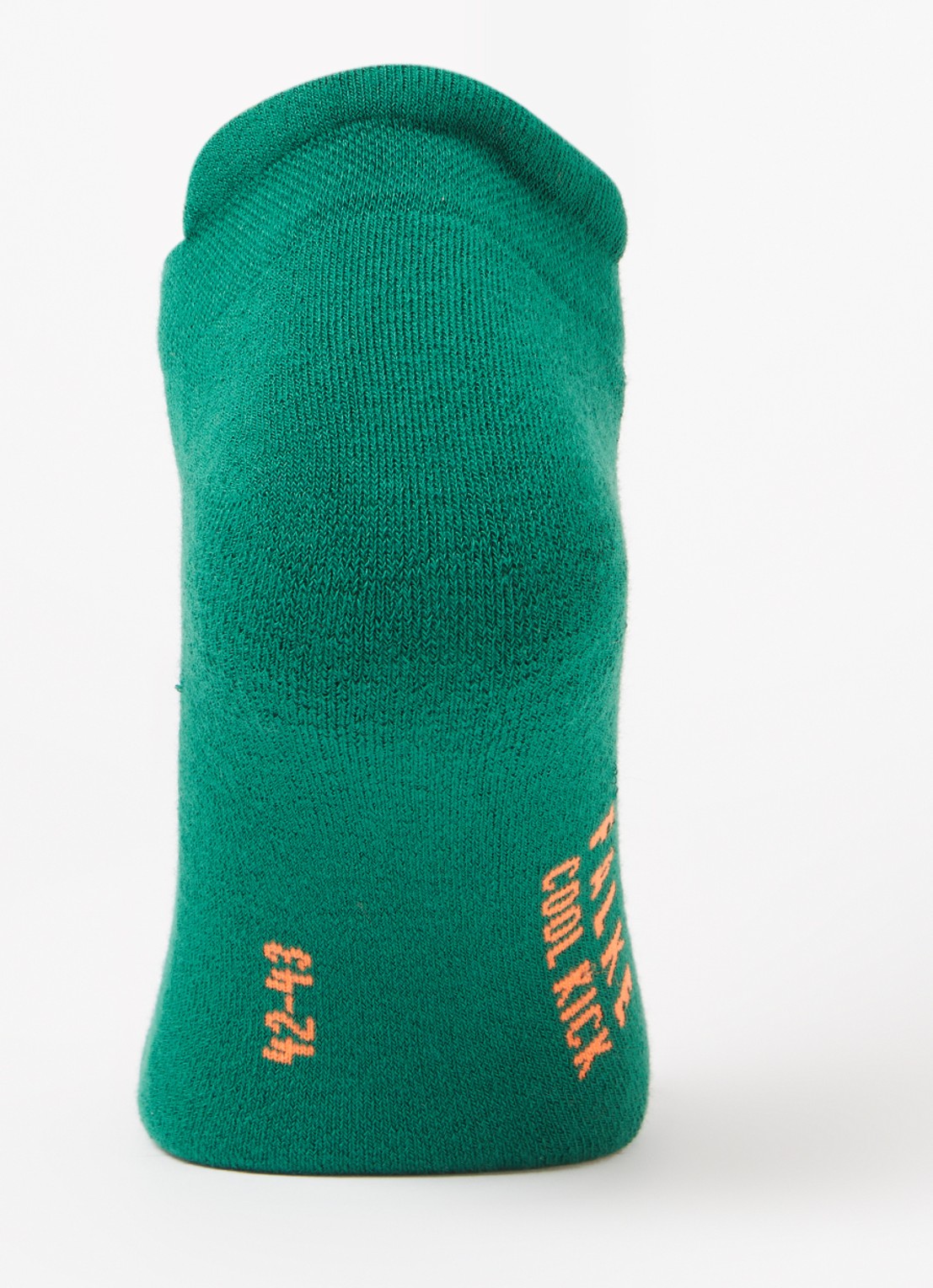 Falke Cool Kick sneakersokken met logo - voorkant 2 groen