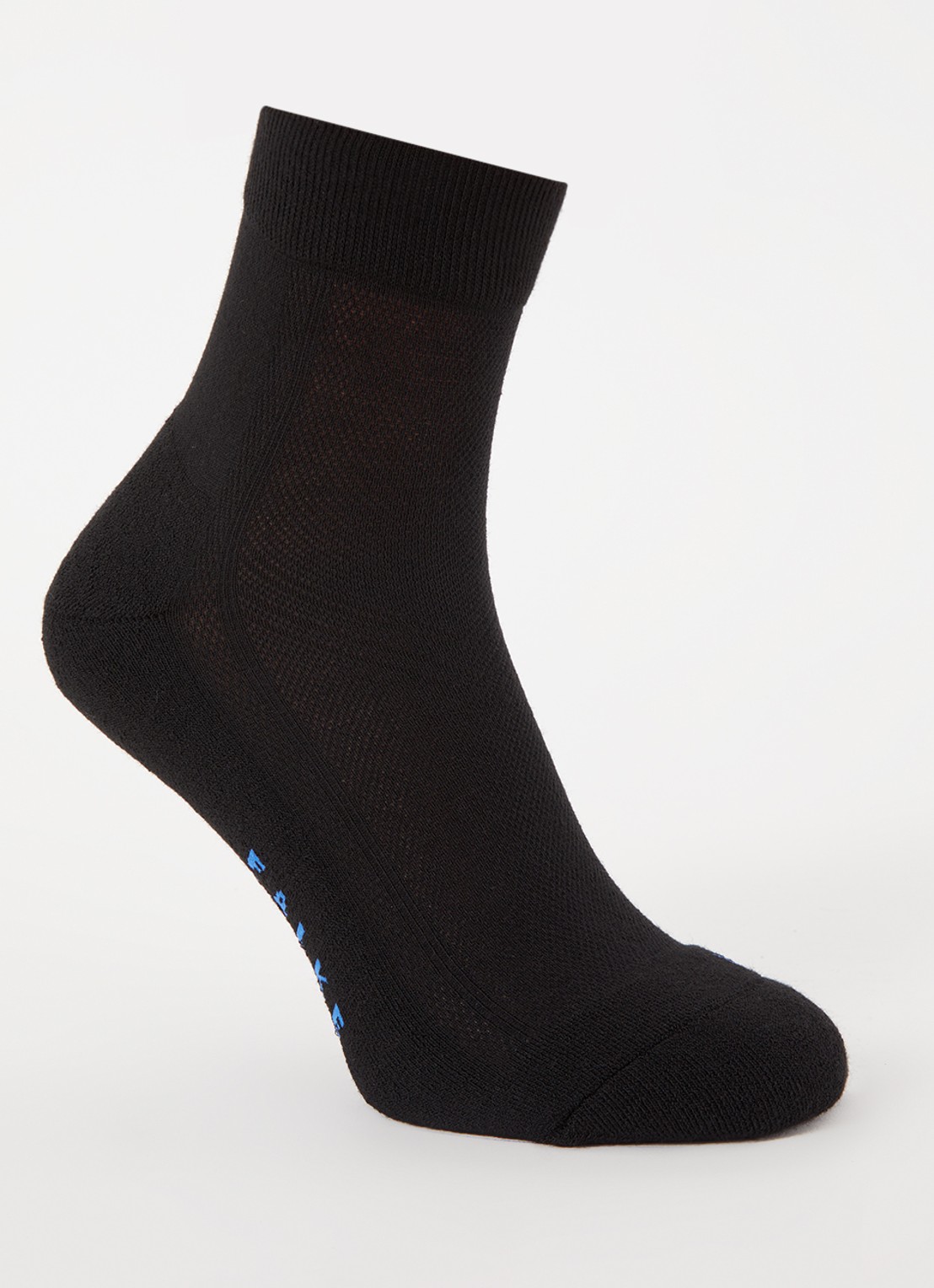 Falke Cool Kick sokken met logo - voorkant zwart