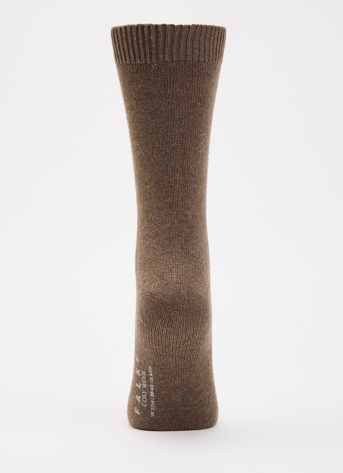 Falke Cosy Wool sokken in kasjmierblend - voorkant 2 bruin