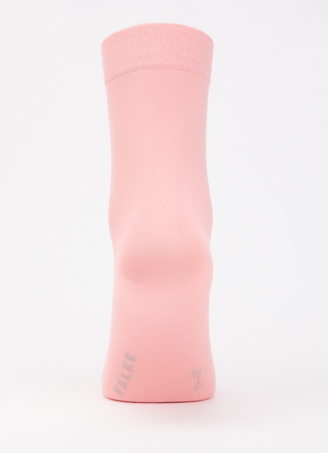 Falke Cotton Touch sokken in katoenblend - voorkant 3 zalmroze