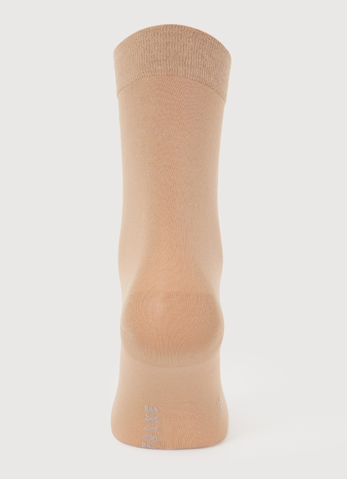 Falke Cotton Touch sokken in katoenblend - voorkant 2 camel