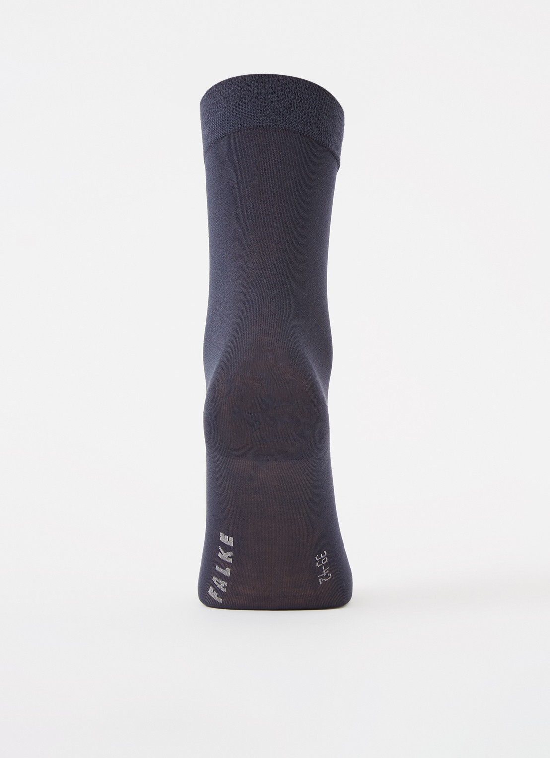 Falke Cotton Touch sokken in katoenblend - voorkant 2 donkerblauw