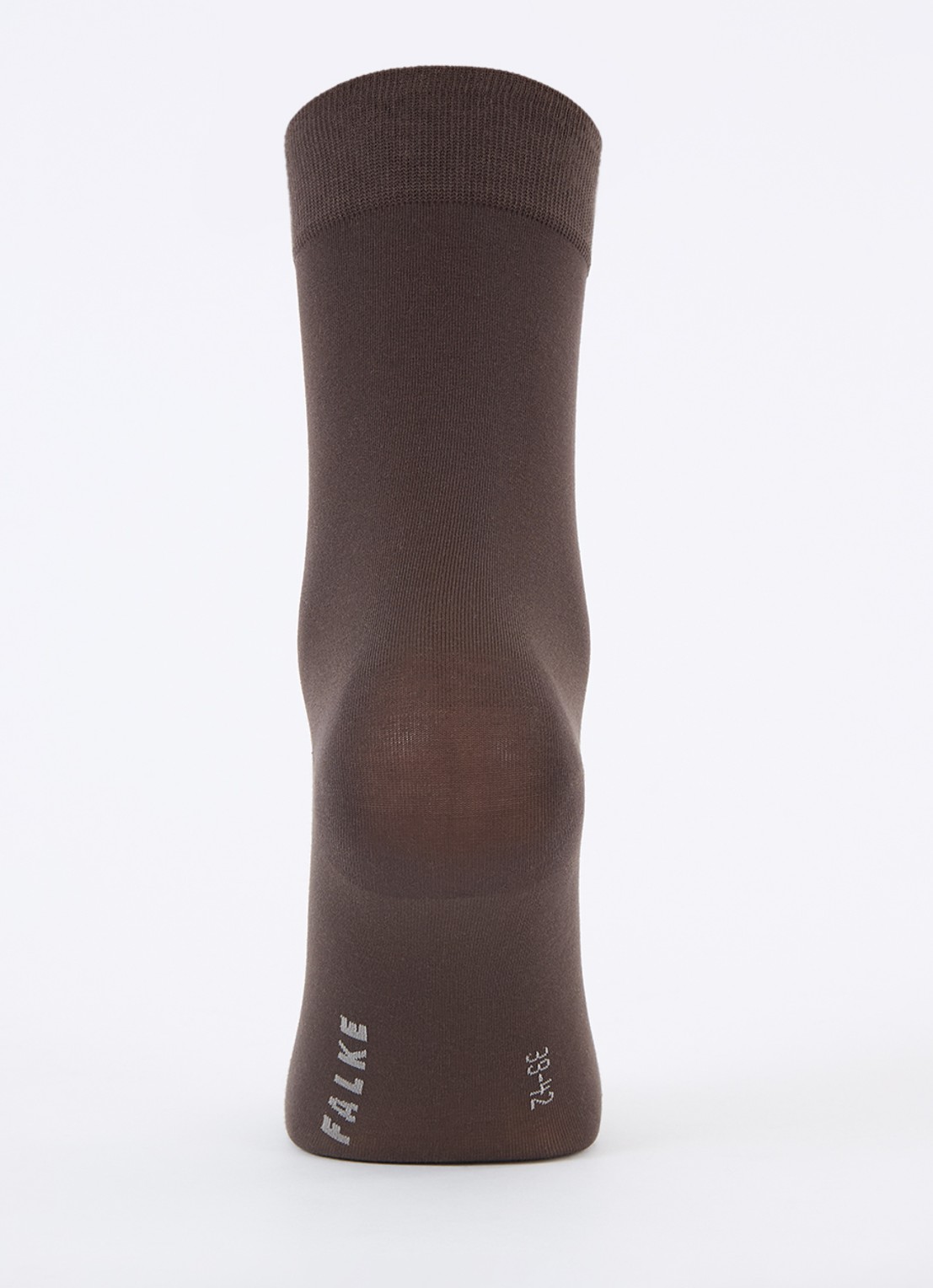 Falke Cotton Touch sokken in katoenblend - voorkant 3 donkerbruin