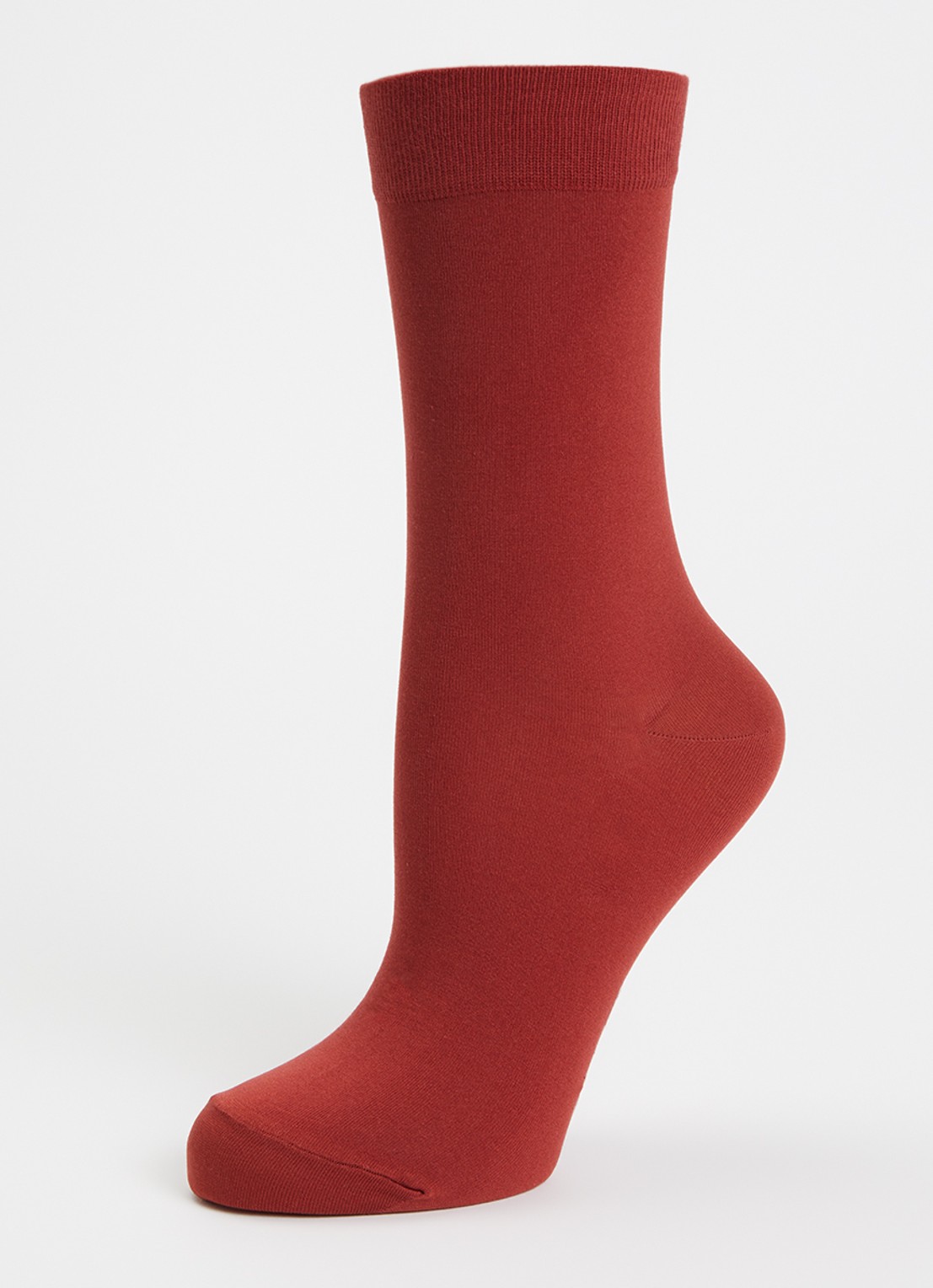 Falke Cotton Touch sokken met logo  - detail 3 rood