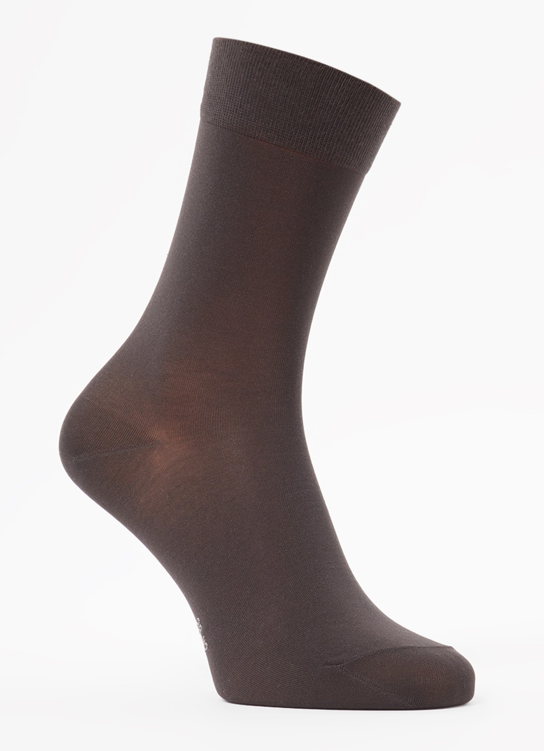 Falke Cotton Touch sokken met logo - voorkant antraciet