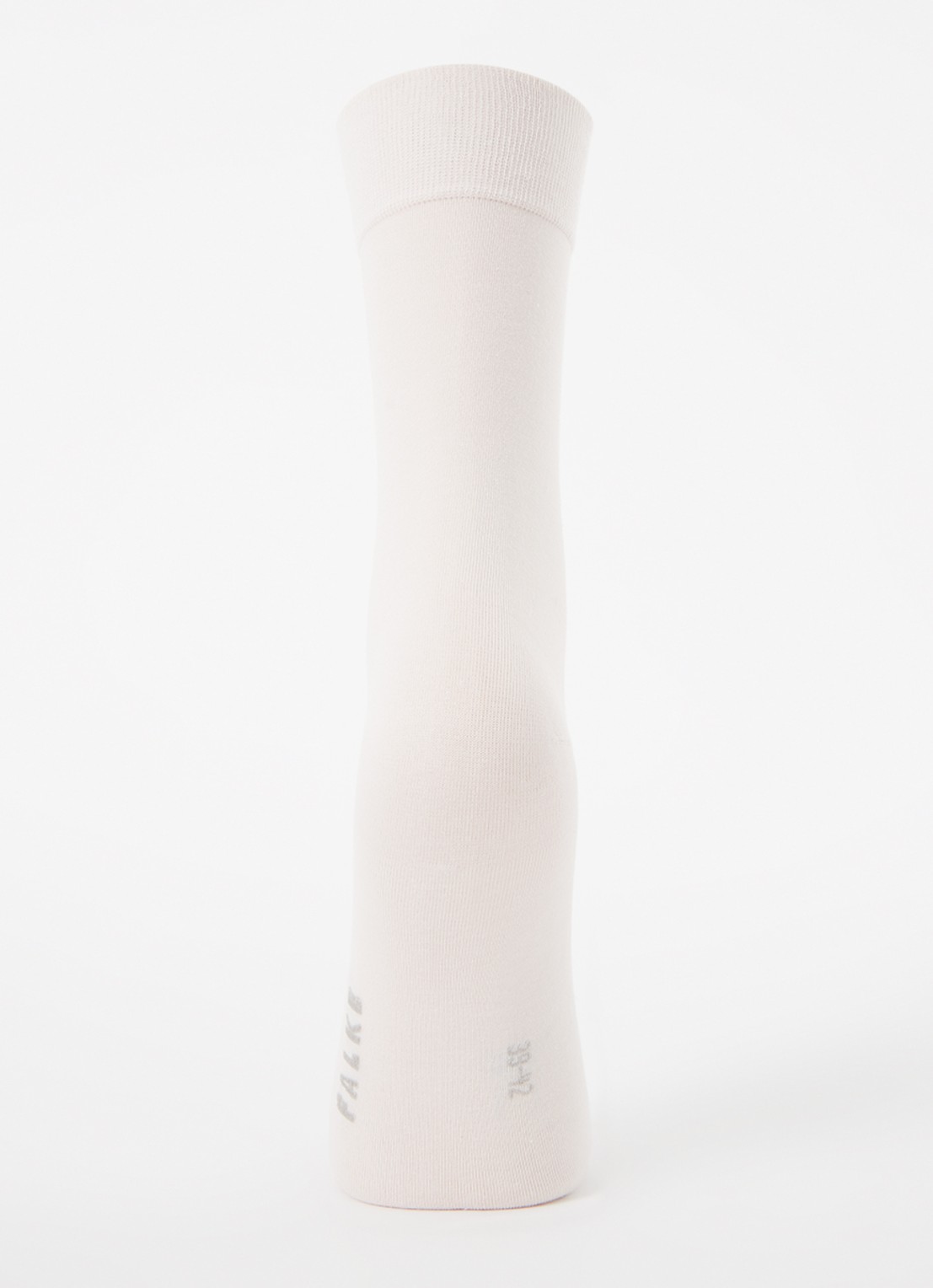 Falke Cotton Touch sokken met logo - voorkant 2 lichtroze