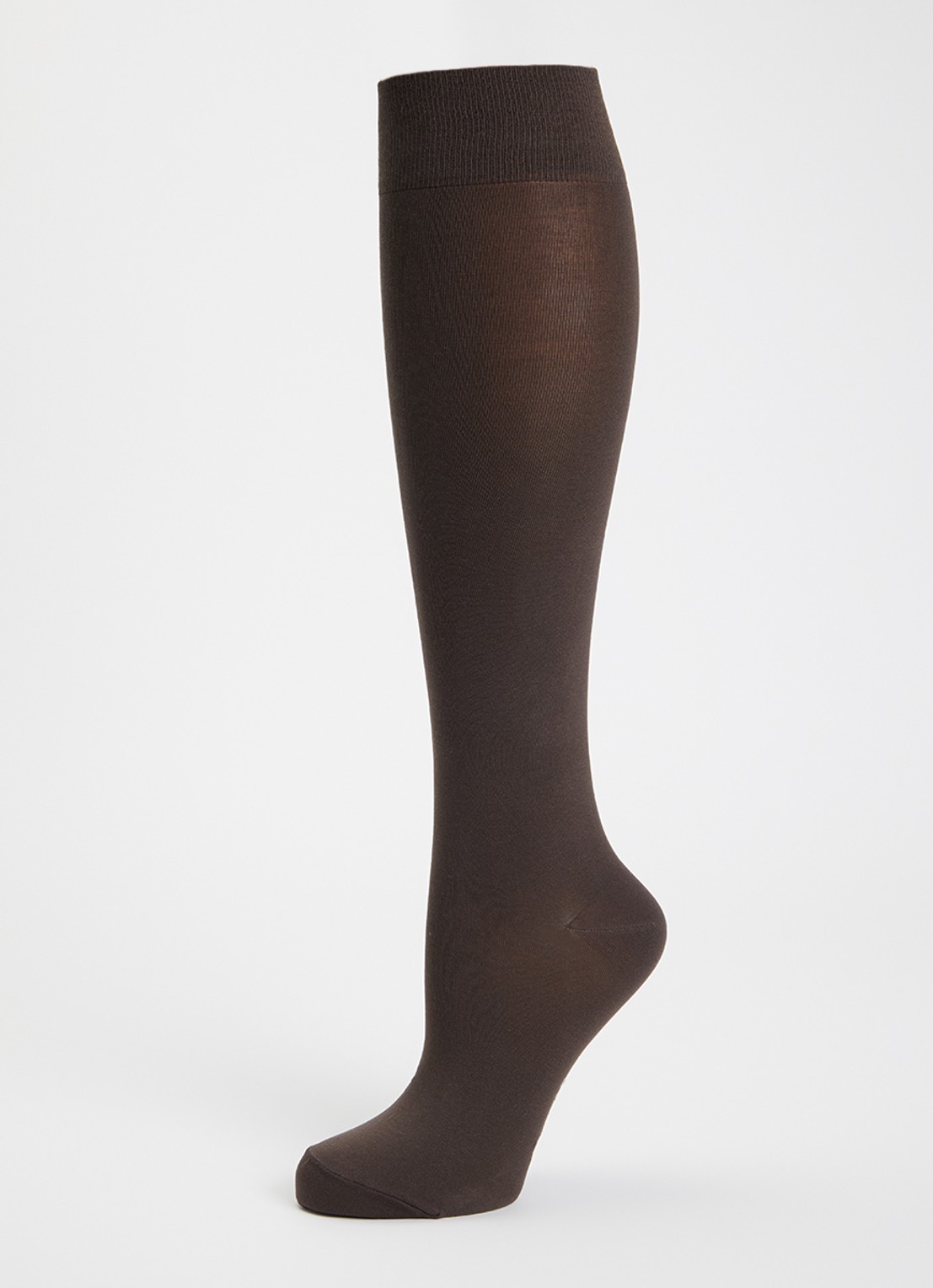 Falke Cotton Touch sokken met logo  - detail 3 donkerbruin