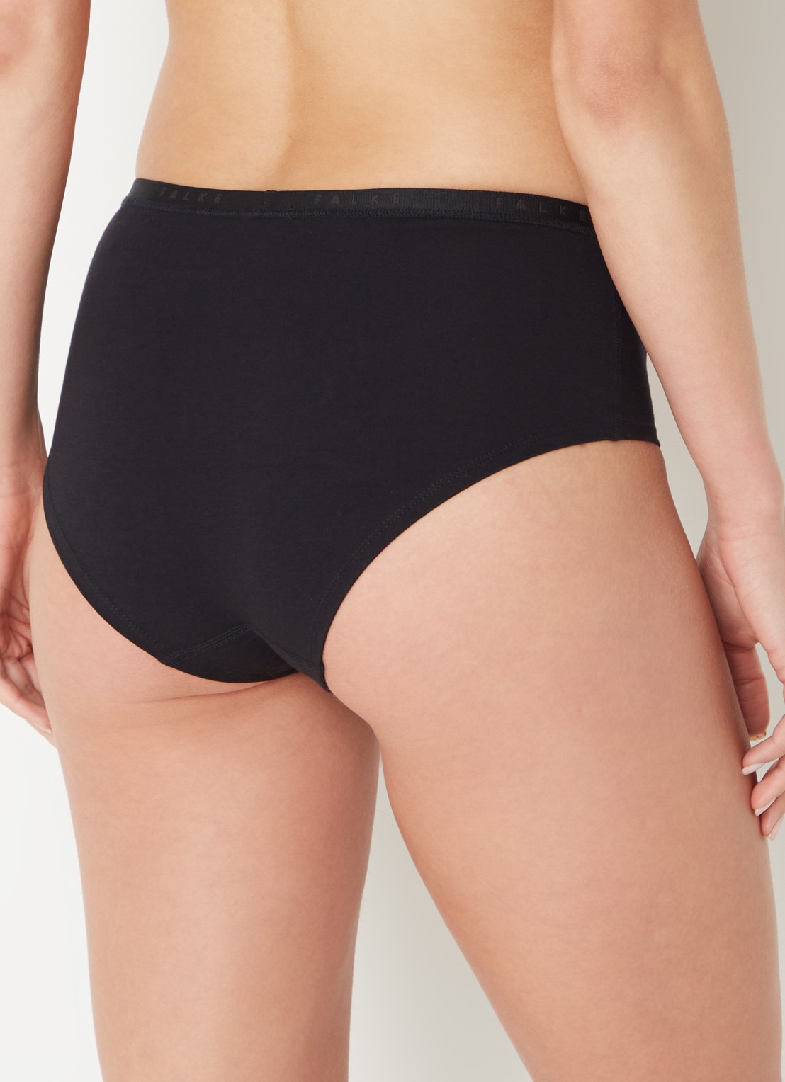 Falke Daily Climate Control hipster - achterkant 4 zwart