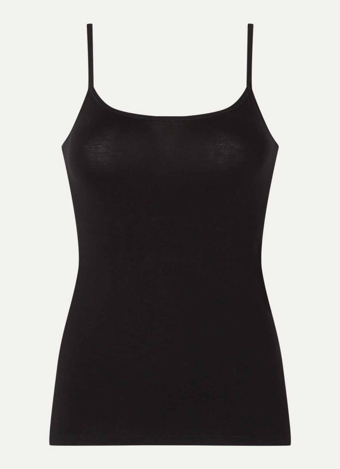 Falke Daily Climate Control singlet - voorkant 3 zwart