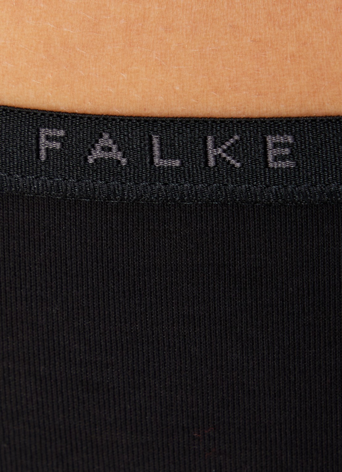 Falke Daily Comfort hipster met logoband in 2-pack - detail 2 zwart