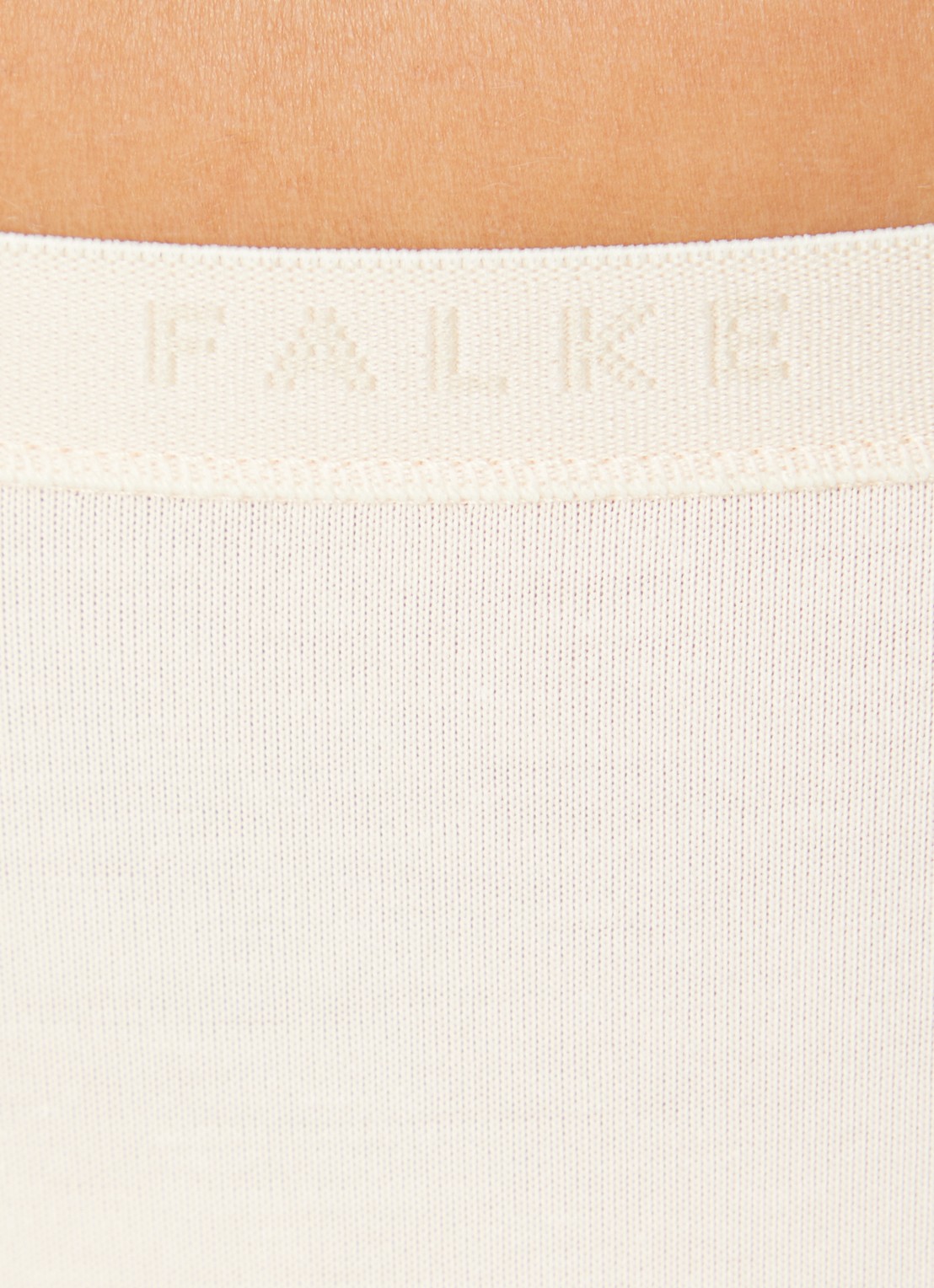 Falke Daily Comfort string met logoband in 2-pack - detail 3 donkerbeige