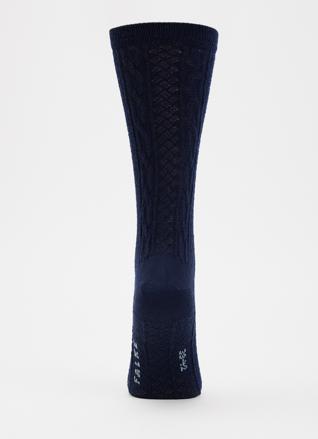 Falke Declivity sokken in wolblend - voorkant 2 donkerblauw