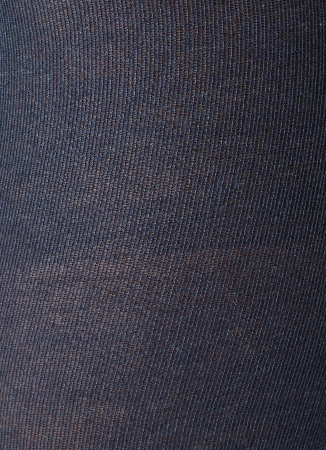 Falke Family maillot van katoen - detail indigo