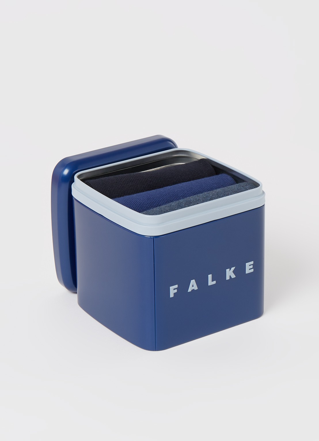 Falke Happy Box sokken in 3-pack - detail 4 blauw