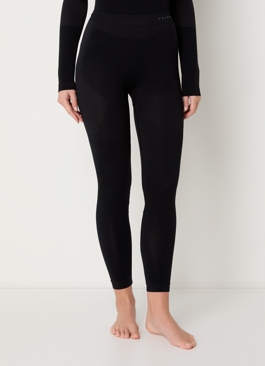 Falke High waist trainingslegging - detail 4 zwart