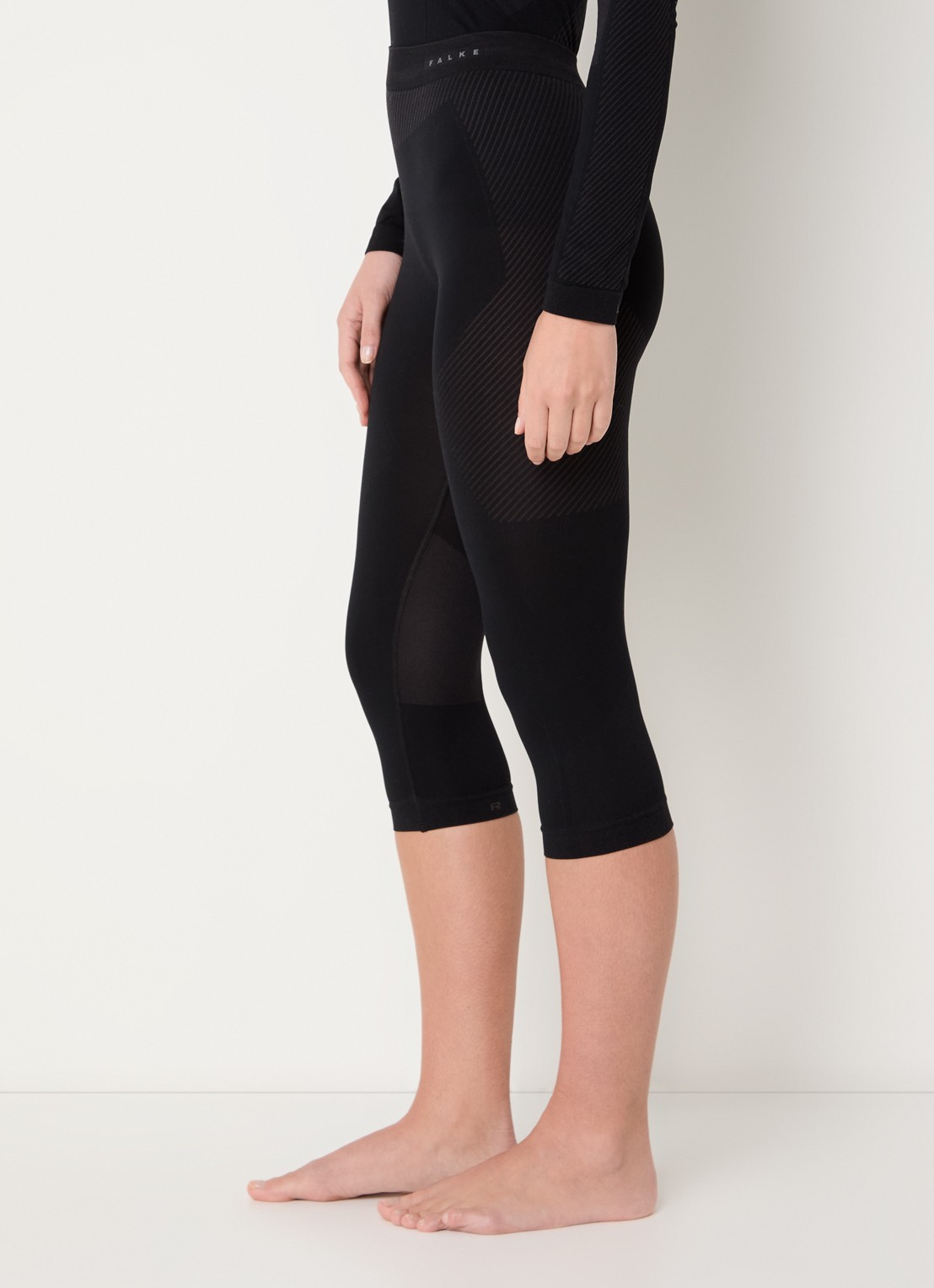 Falke High waist trainingslegging - detail 3 zwart