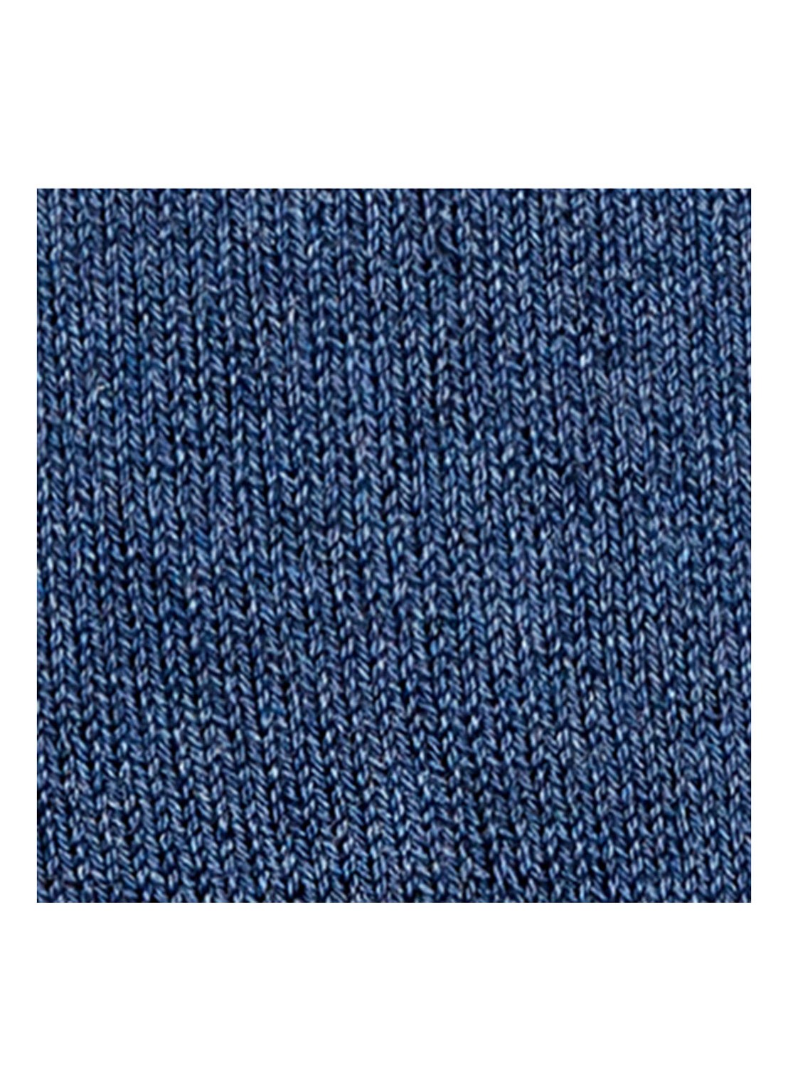 Falke Homepads huissokken in wolblend met anti-slip - detail 5 blauw