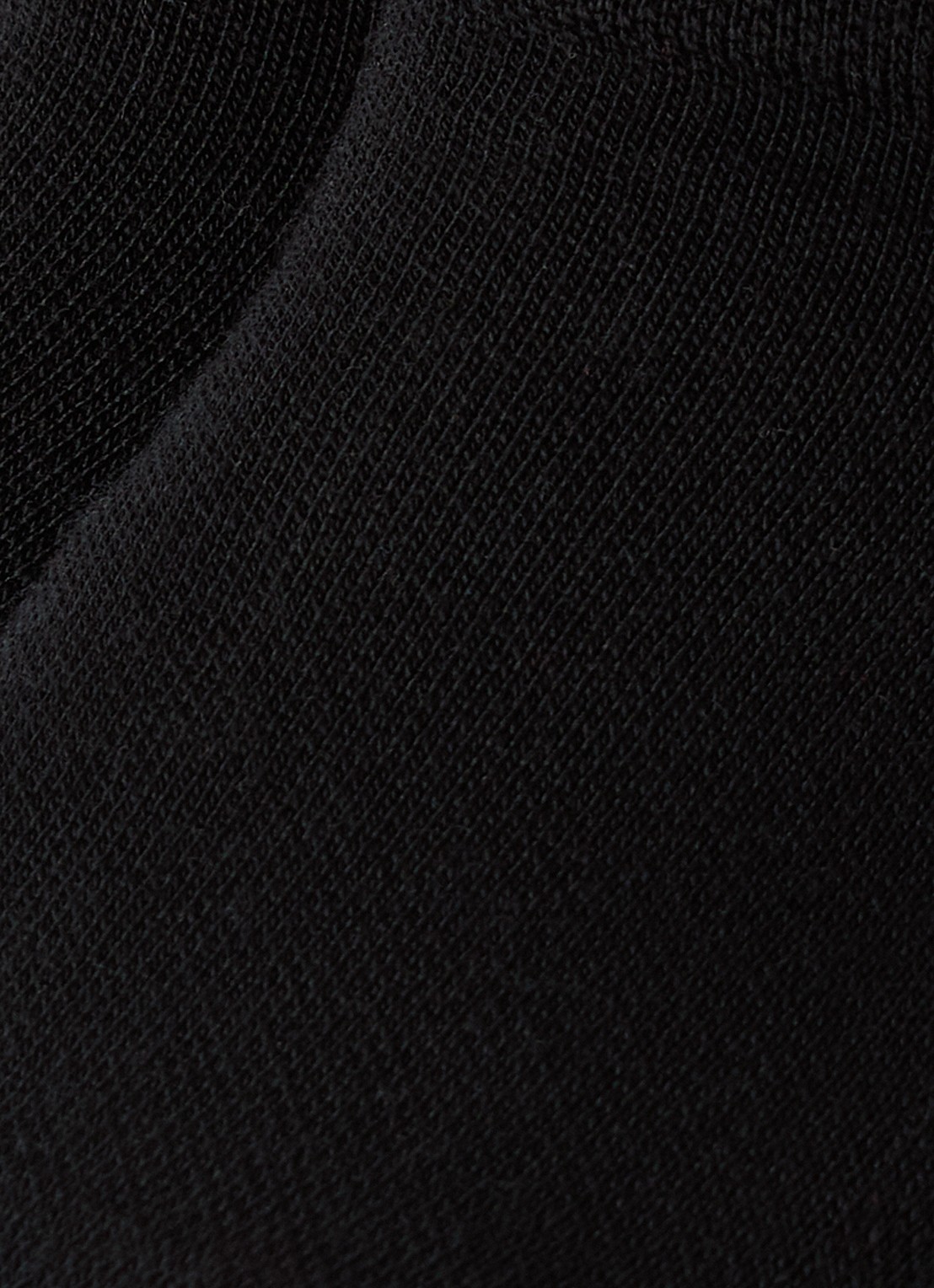 Falke Keep Warm sneakersokken in scheerwolblend - detail 2 zwart