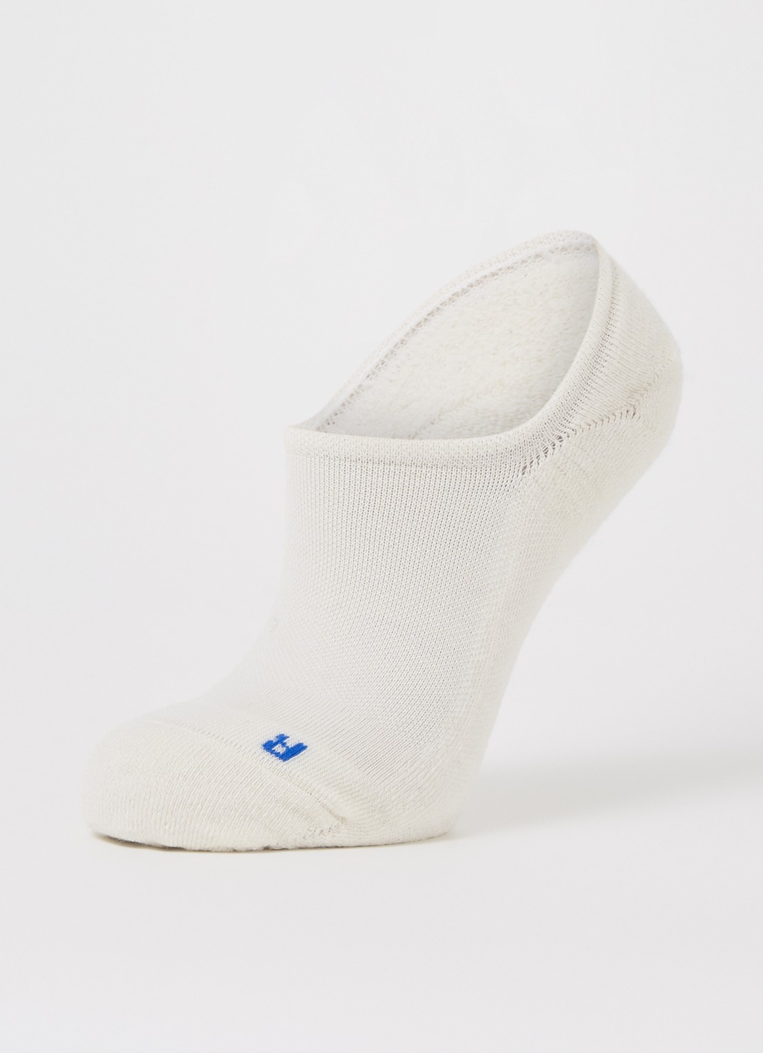 Falke Keep Warm sneakersokken in wolblend - detail 4 creme