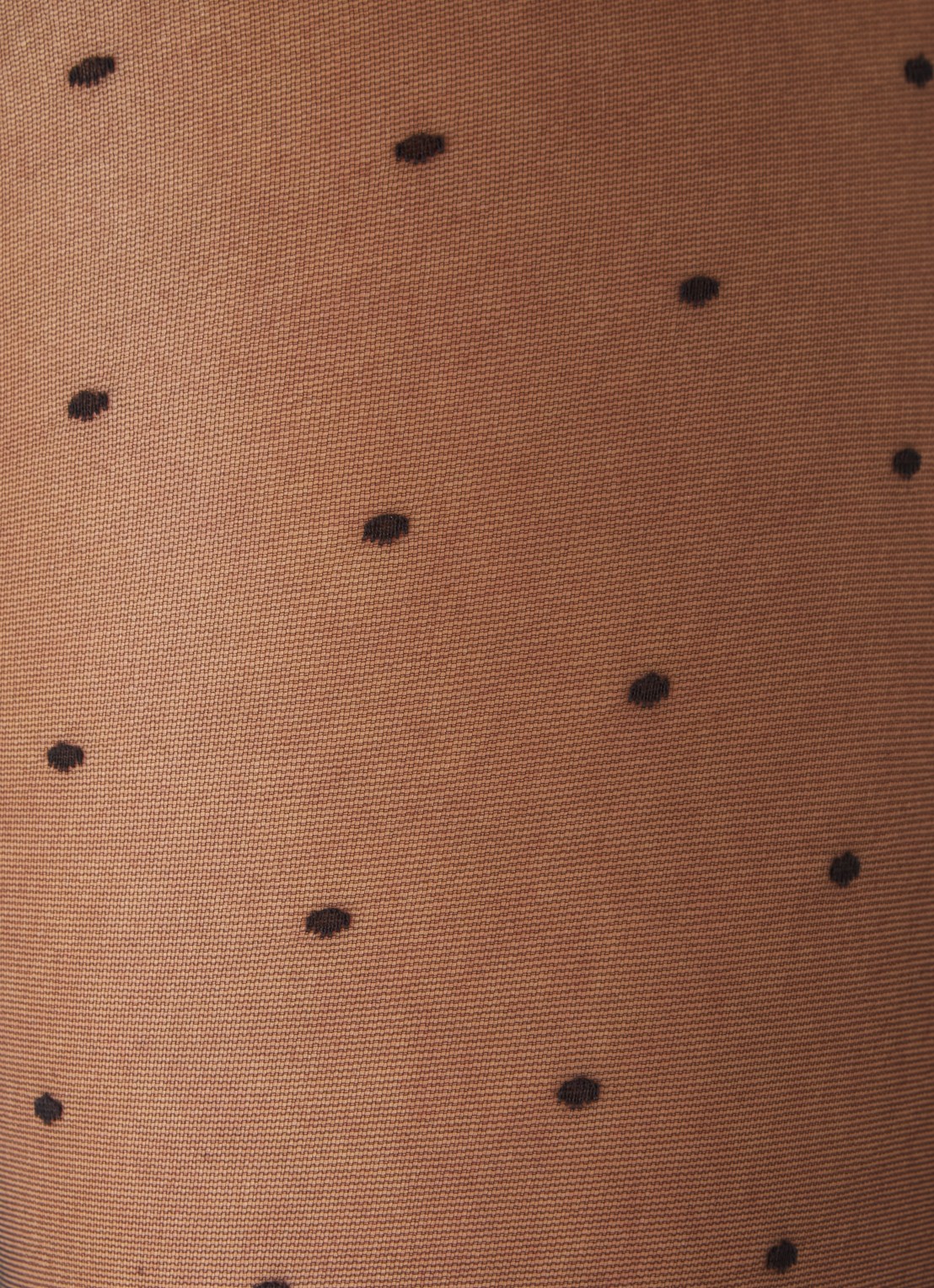 Falke Panty met stippenprint in 15 denier - detail 3 zwart