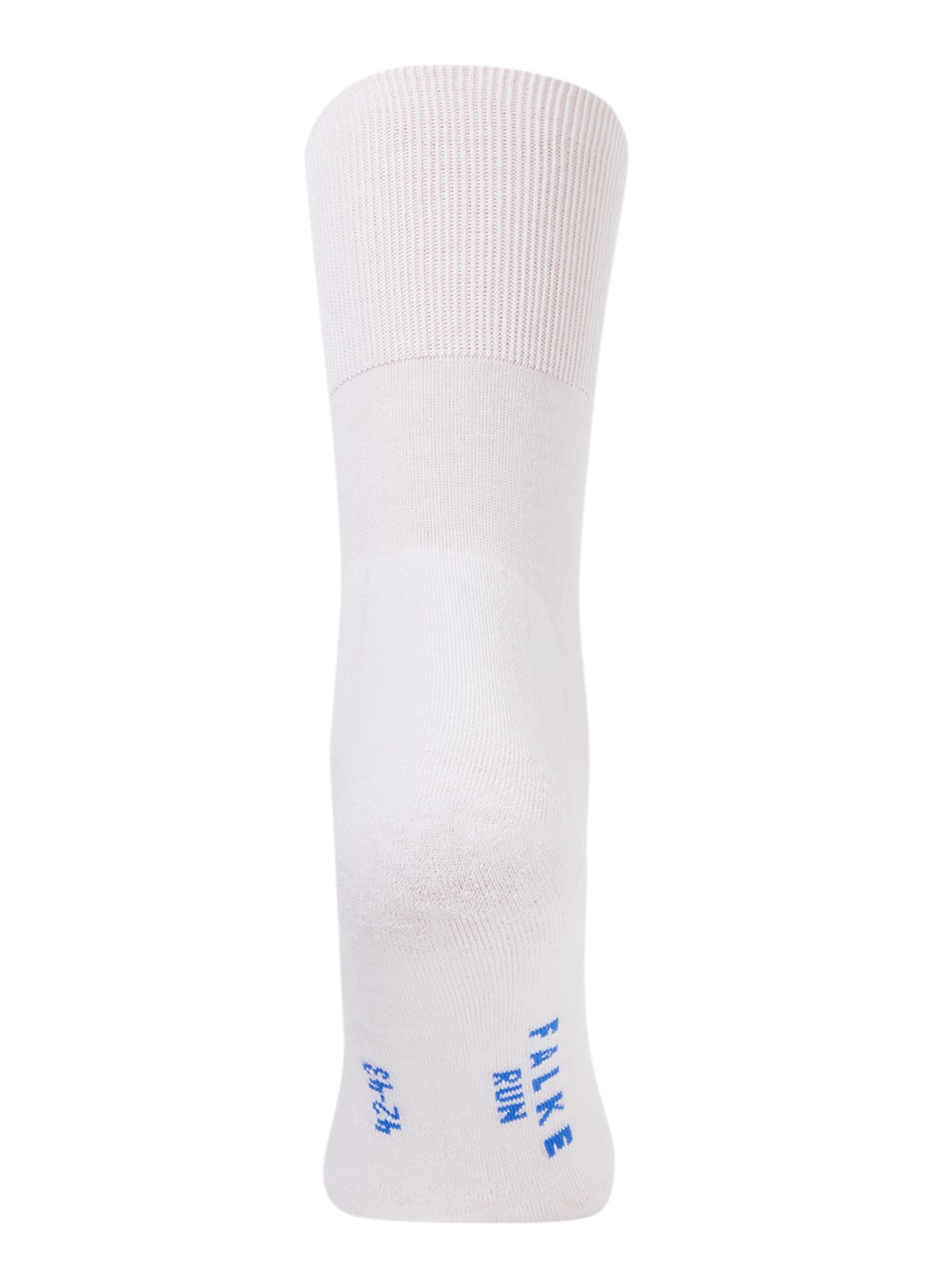Falke Run sportsokken met logo - voorkant 3 wit