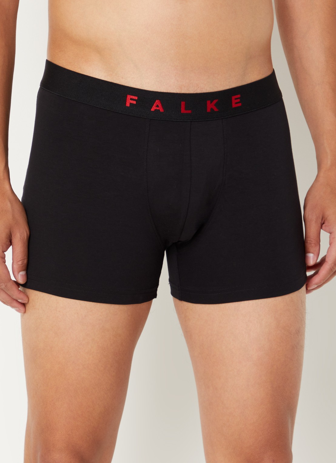 Falke Scarlet boxershorts met logoband in 2-pack - detail 2 rood