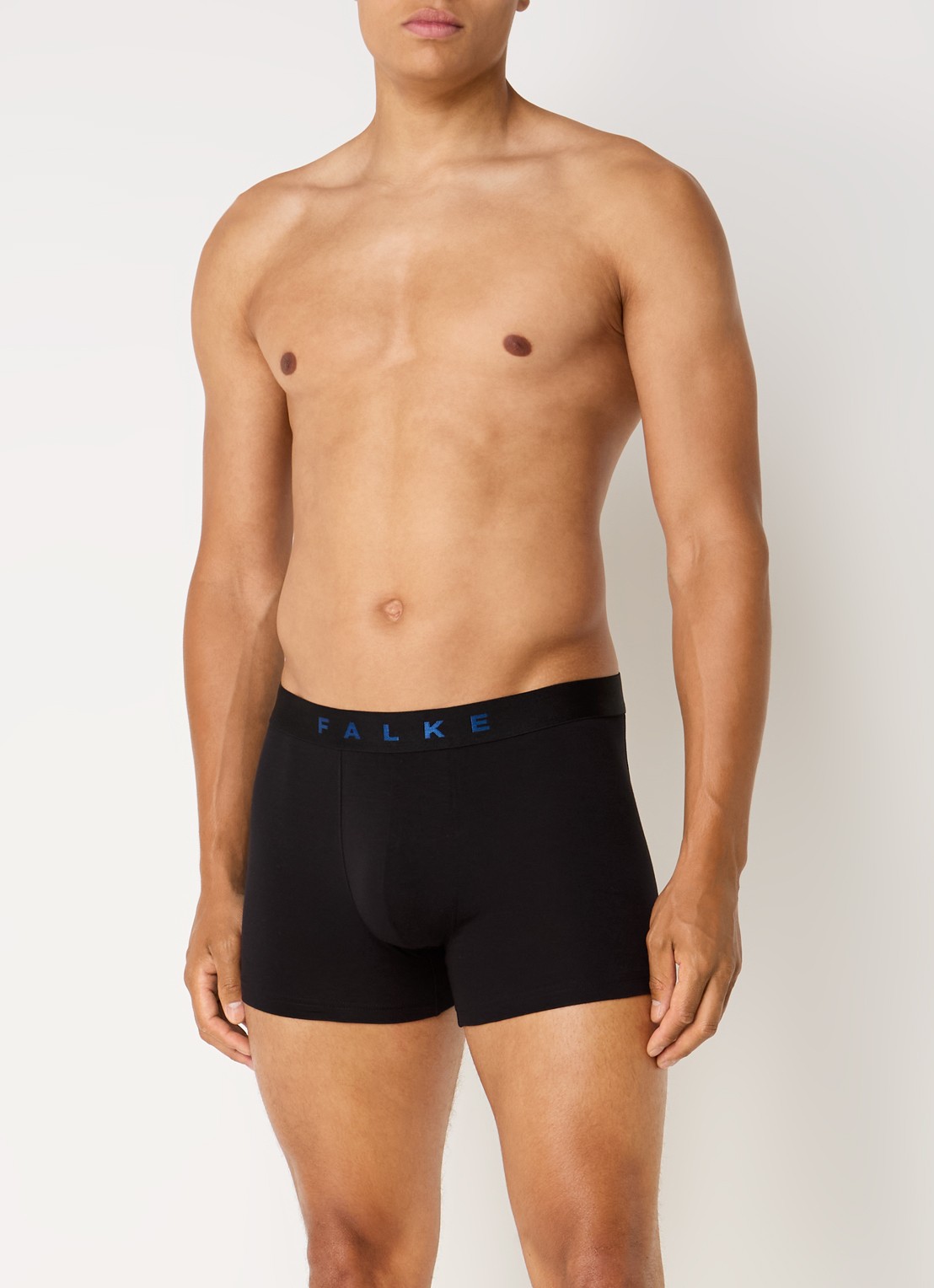 Falke Scarlet boxershorts met logoband in 2-pack - voorkant 3 royalblauw