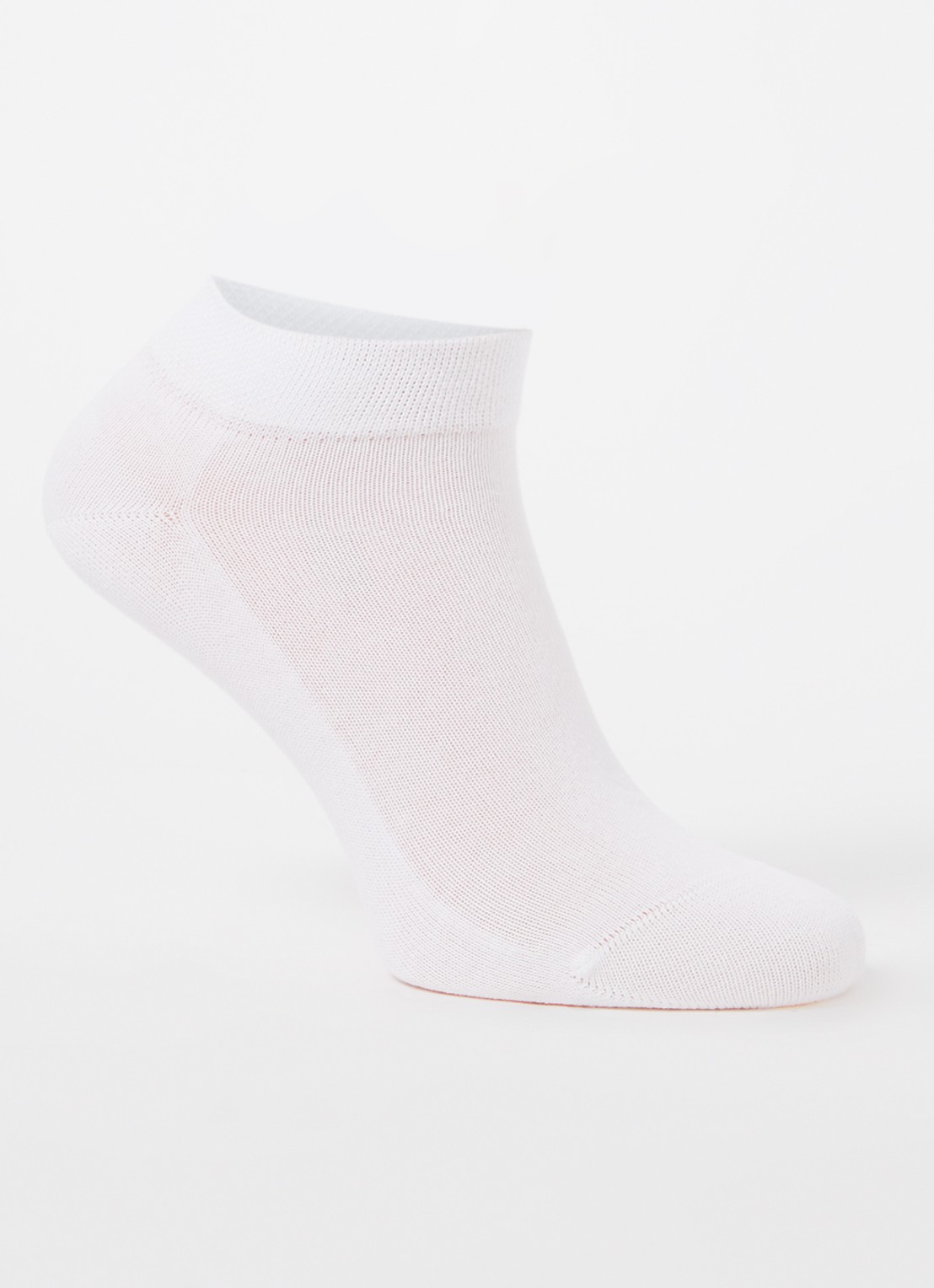 Falke Sensitive London sneakersokken - voorkant wit