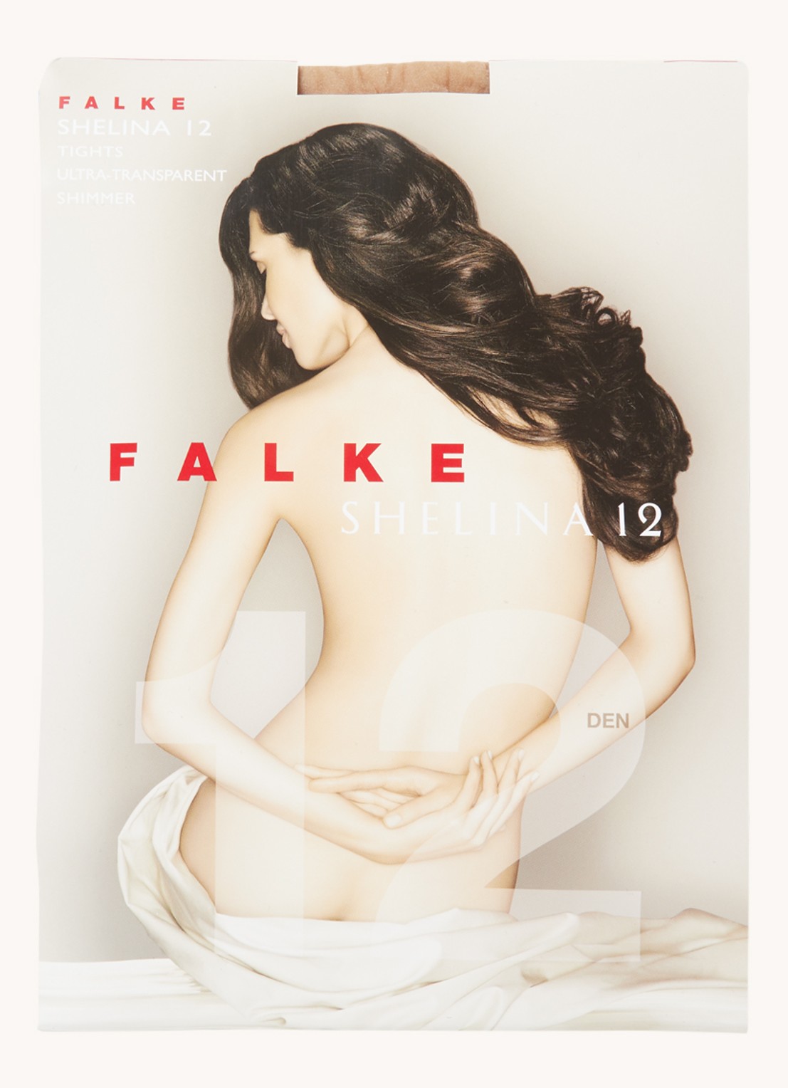 Falke Shelina New panty in 12 denier - voorkant 3 lichtbruin
