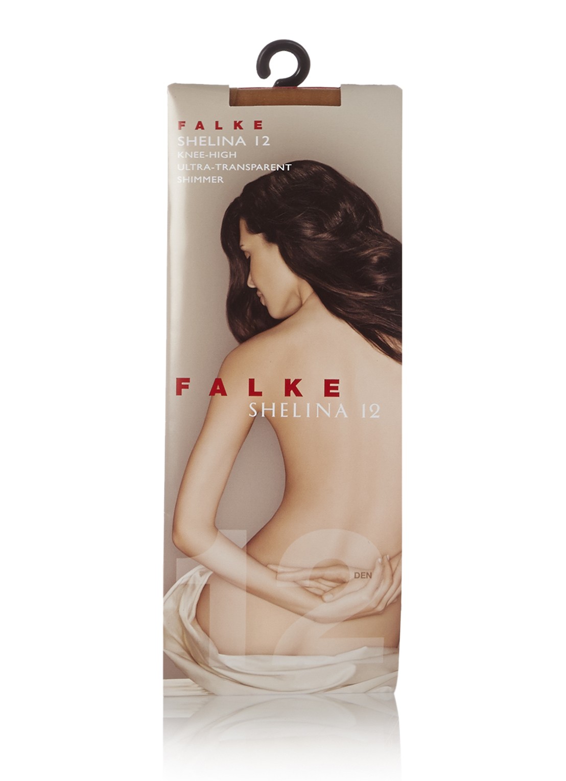 Falke Shelina pantykousen in 12 denier - voorkant 3 beige