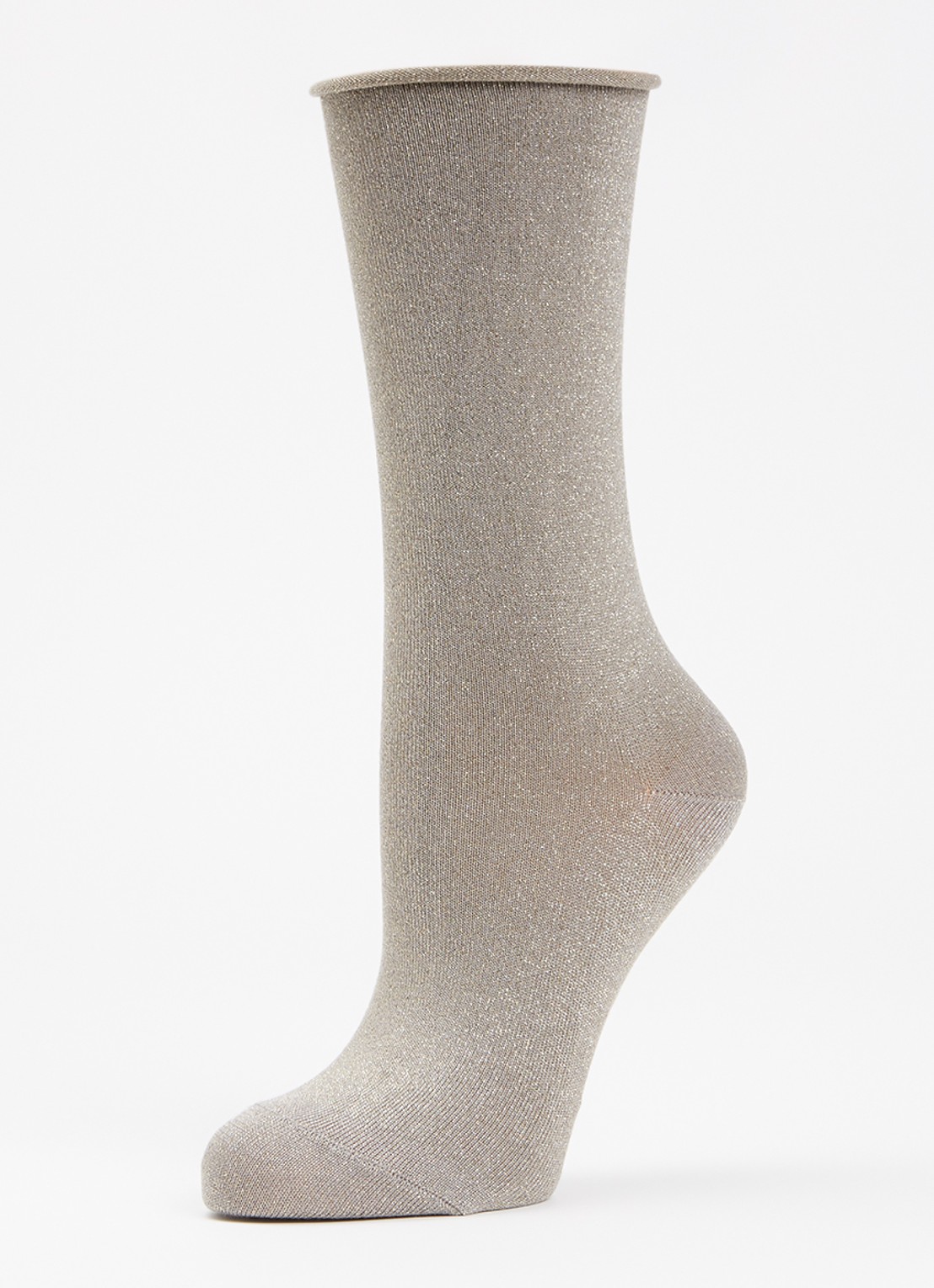 Falke Shiny sokken   - detail 3 grijs
