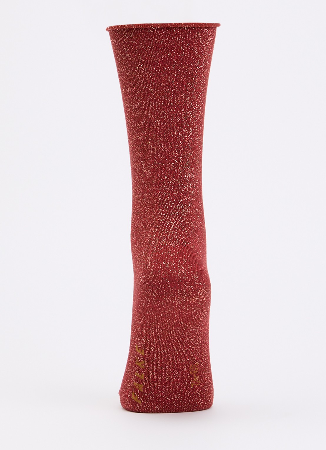 Falke Shiny sokken   - voorkant 3 rood